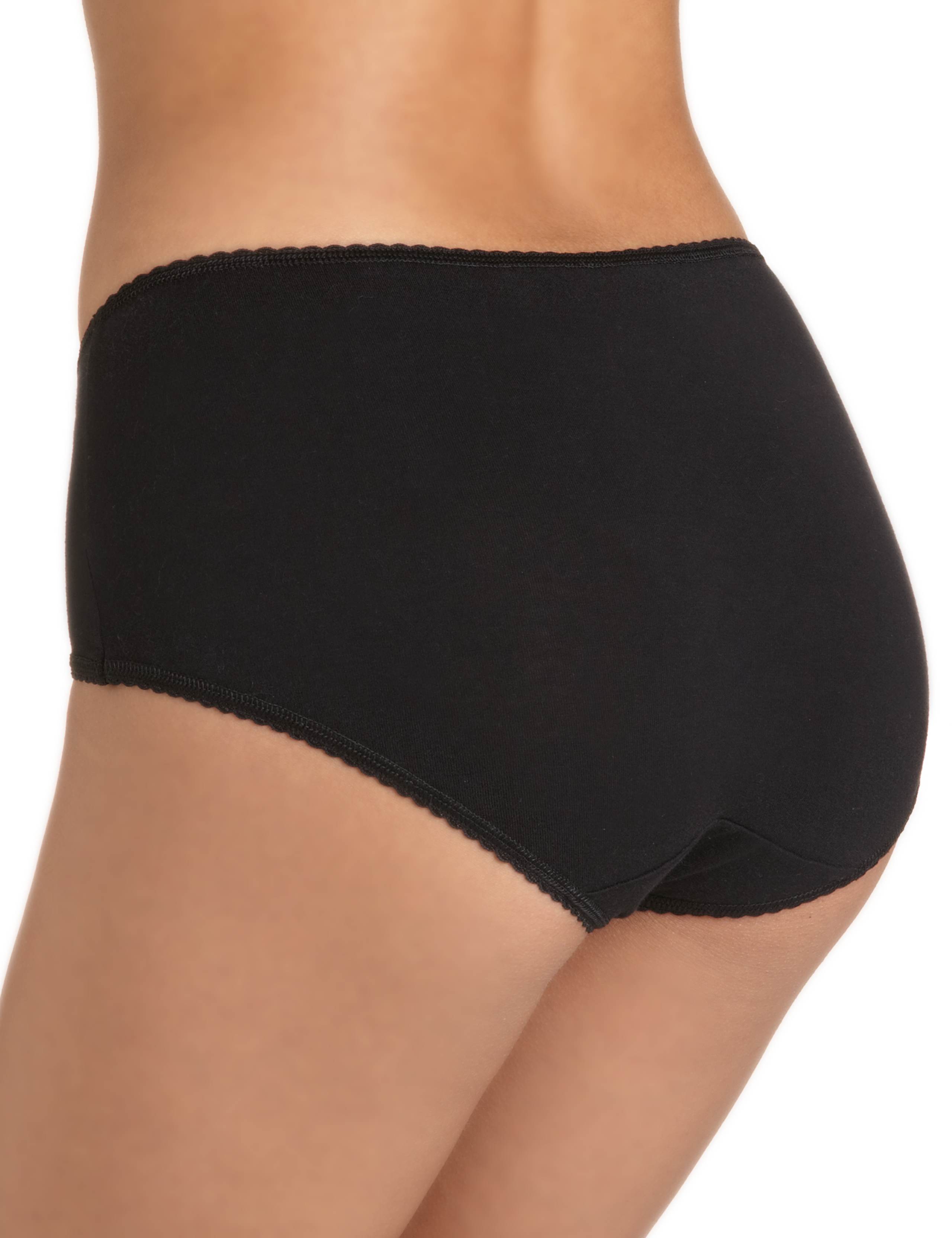 5 Pack Cotton Rich High Rise Midi Knickers 3 of 3