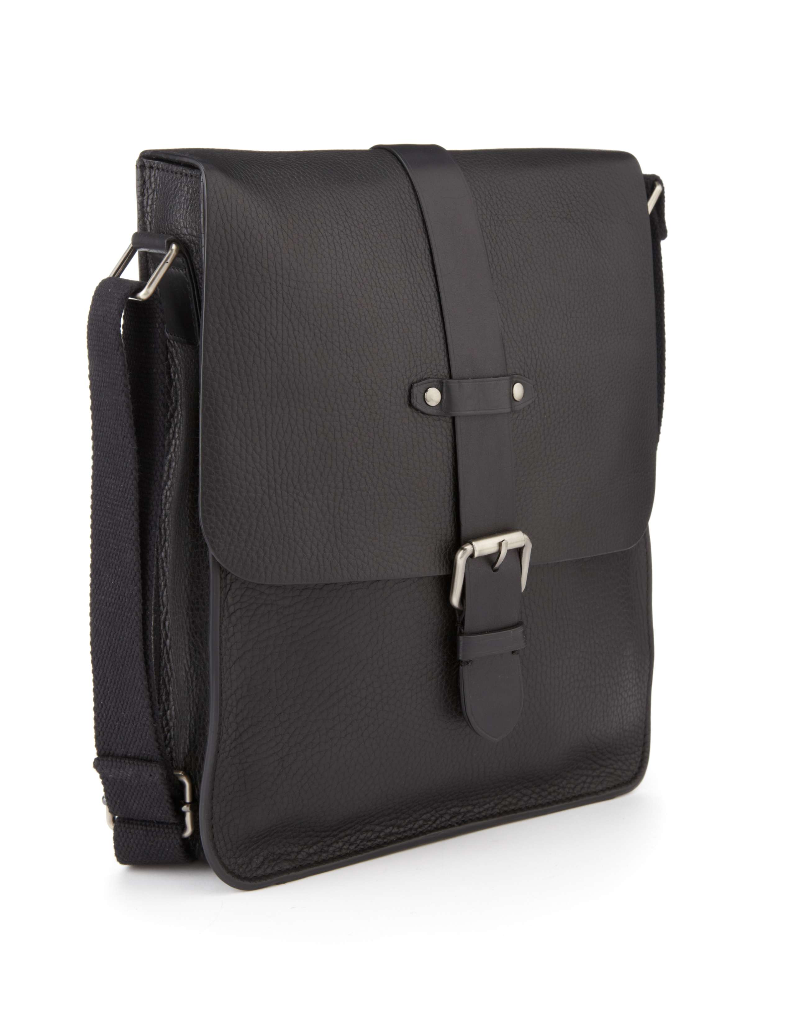 Leather Messenger Bag 1 of 5