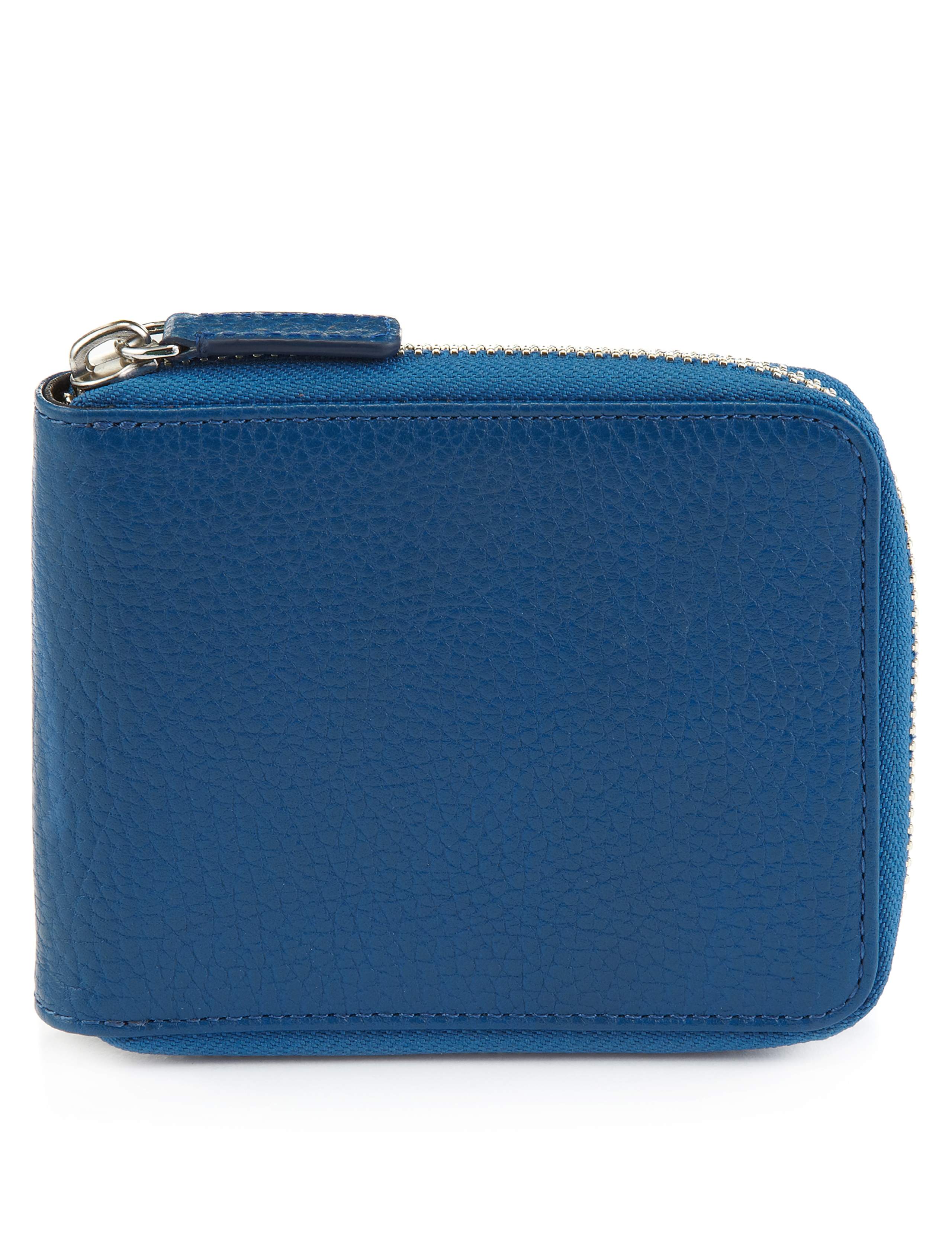 Leather Zipped Wallet with Datashield 1 of 3