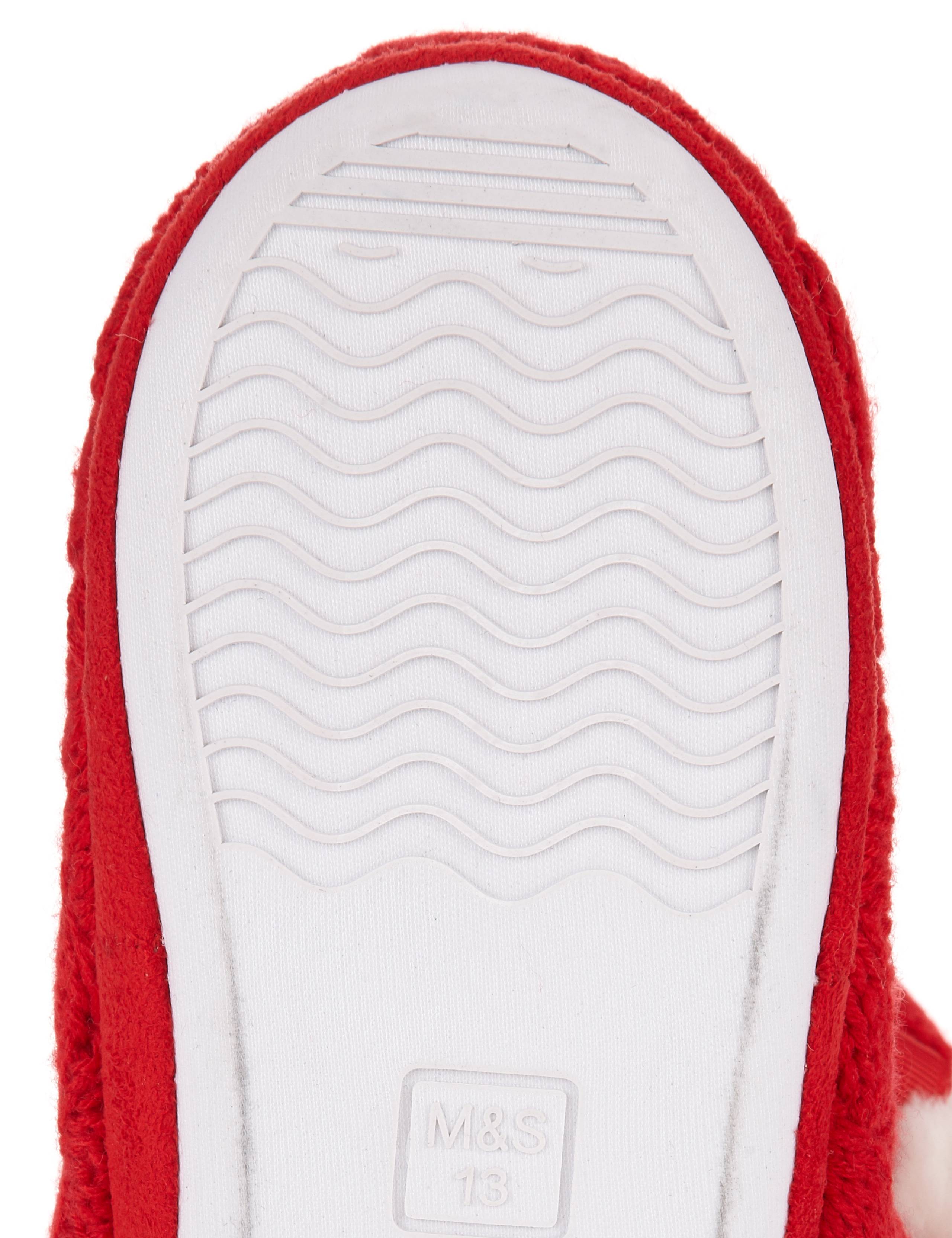 Cable Knit Pom-Pom Boot Slippers 3 of 5