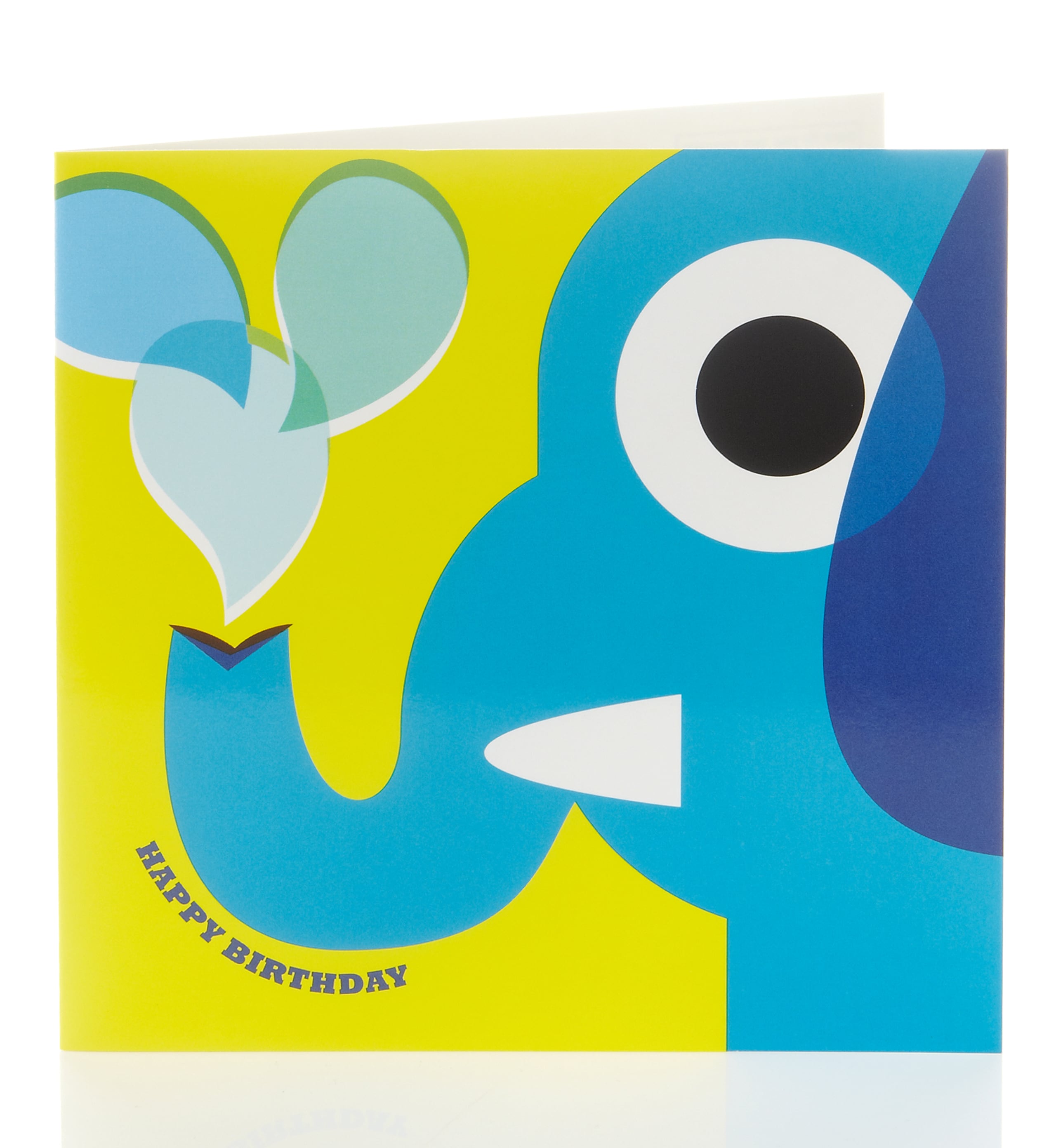 Bright Elephant Birthday Card for Kids 1 of 2
