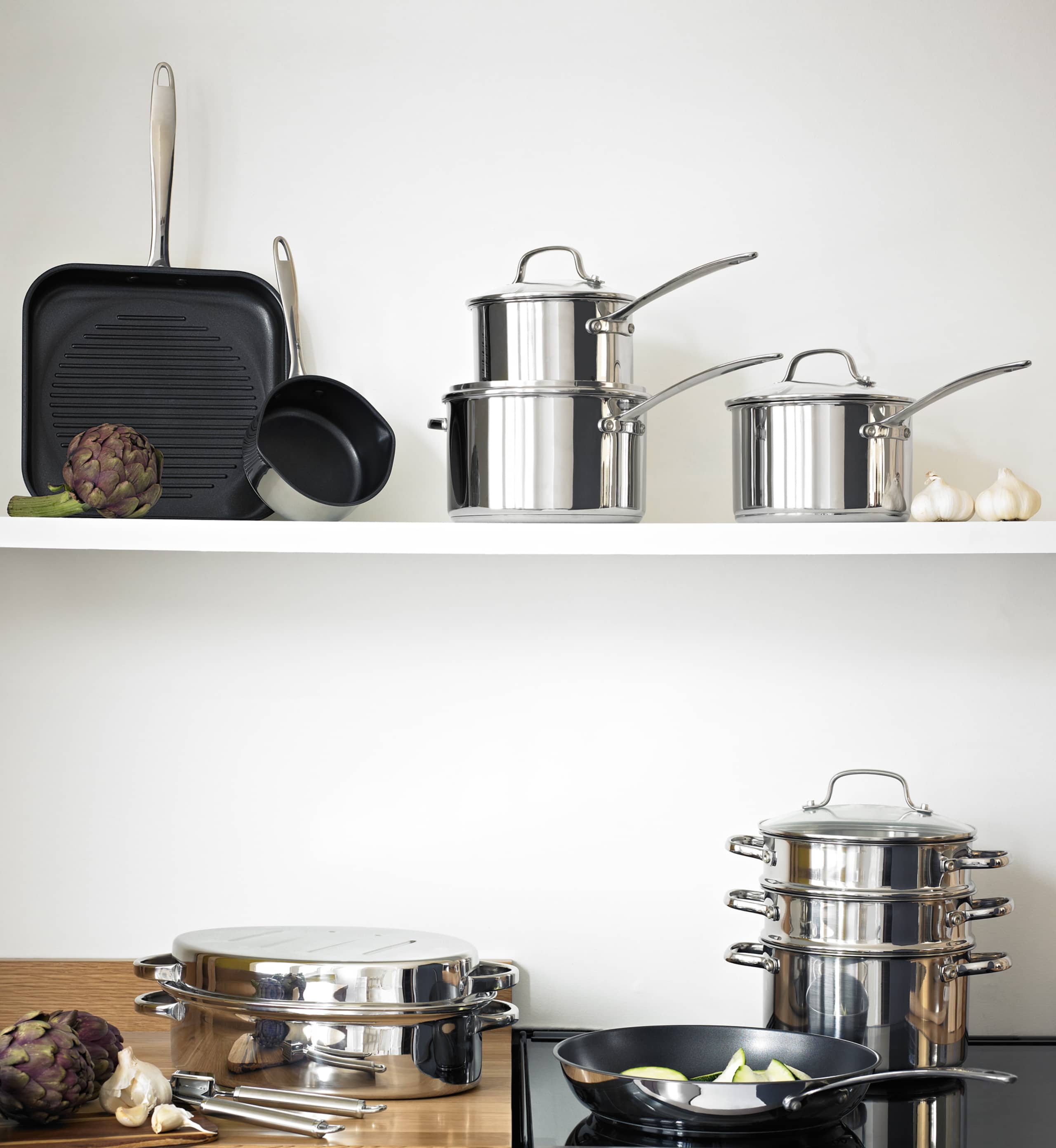 Stainless Steel 3-Tier Steamer 2 of 3