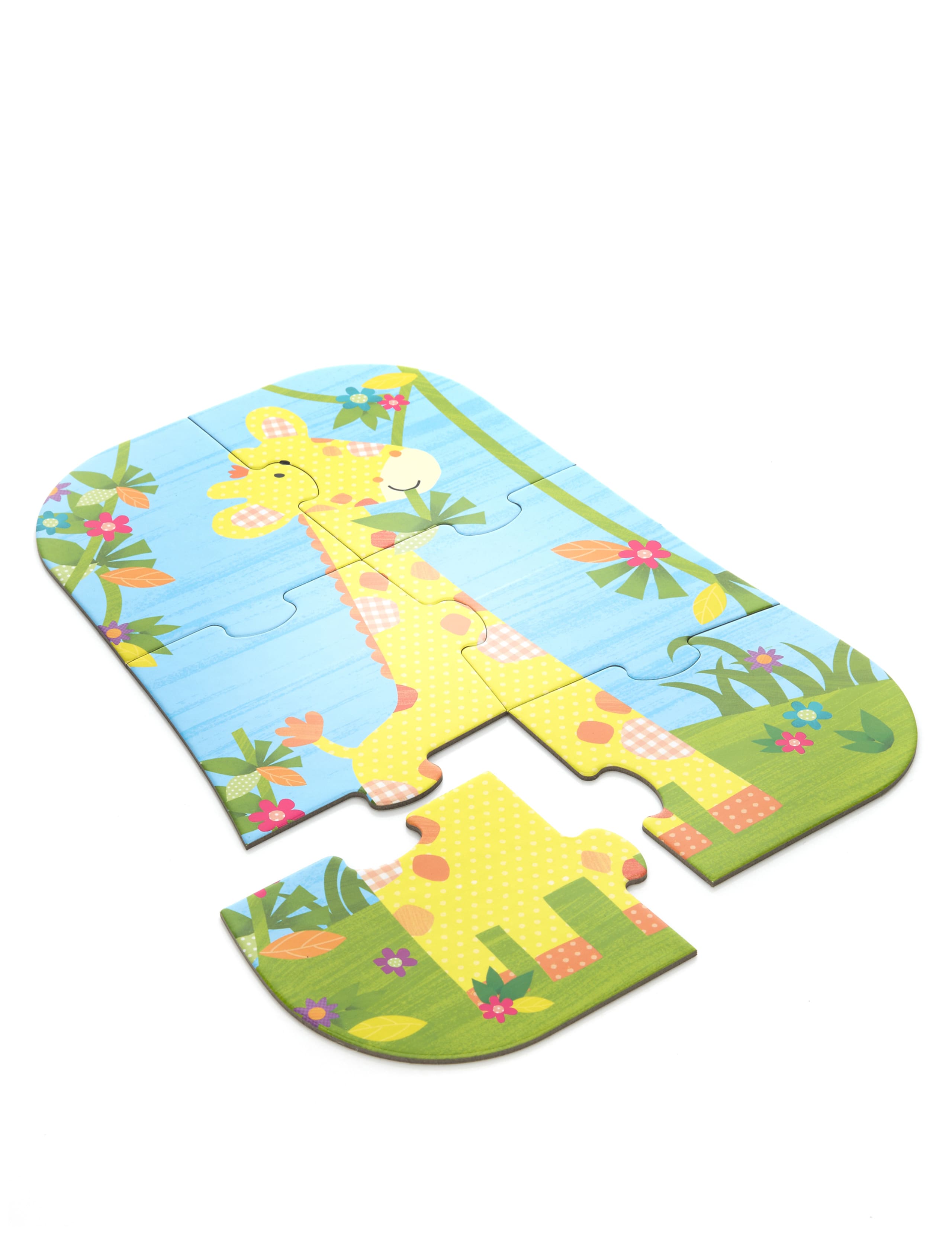 Tall Giraffe Fun-Shaped Puzzle 2 of 3