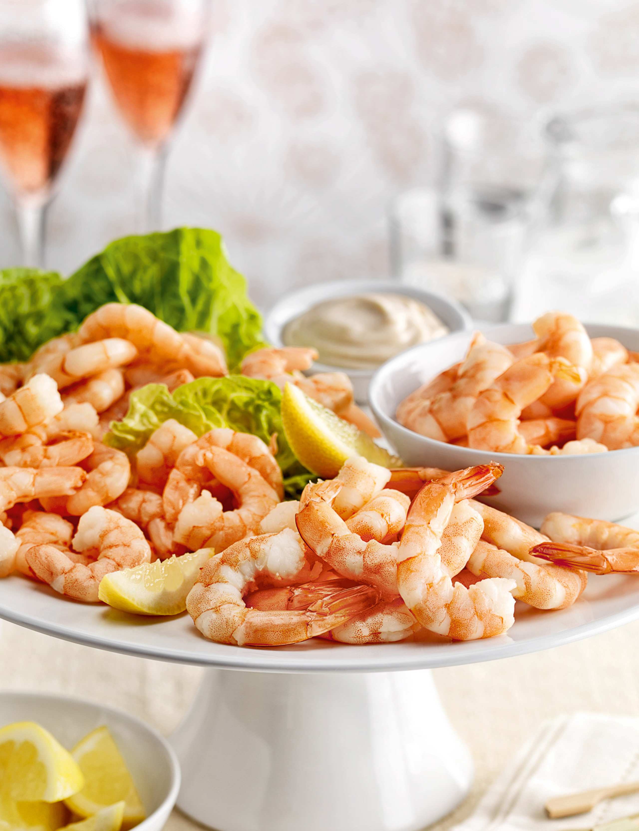 King Prawn Platter with Marie Rose Dipping Sauce 1 of 1