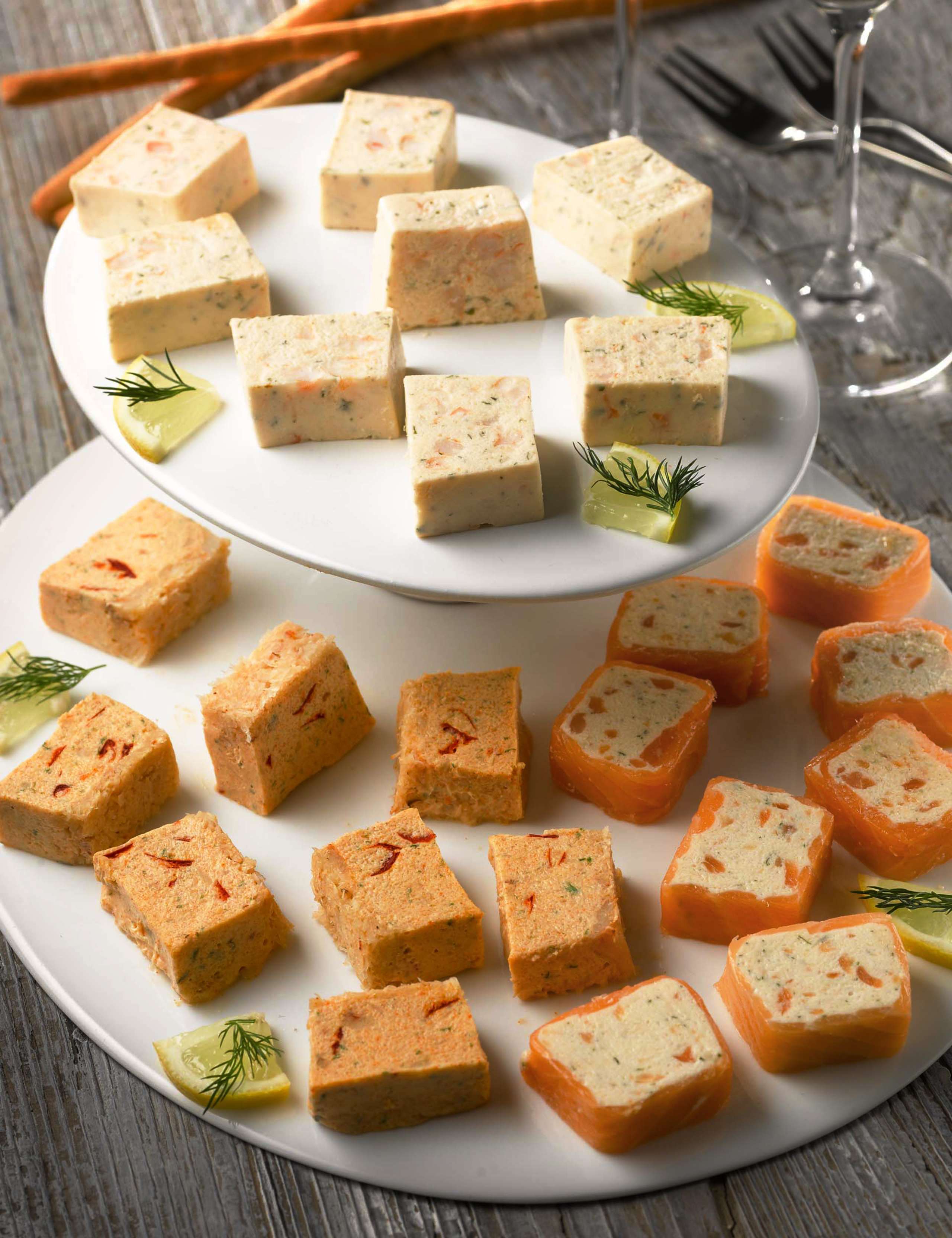 Prawn, Crab & Lochmuir™ Smoked Salmon Terrine Slices 1 of 2