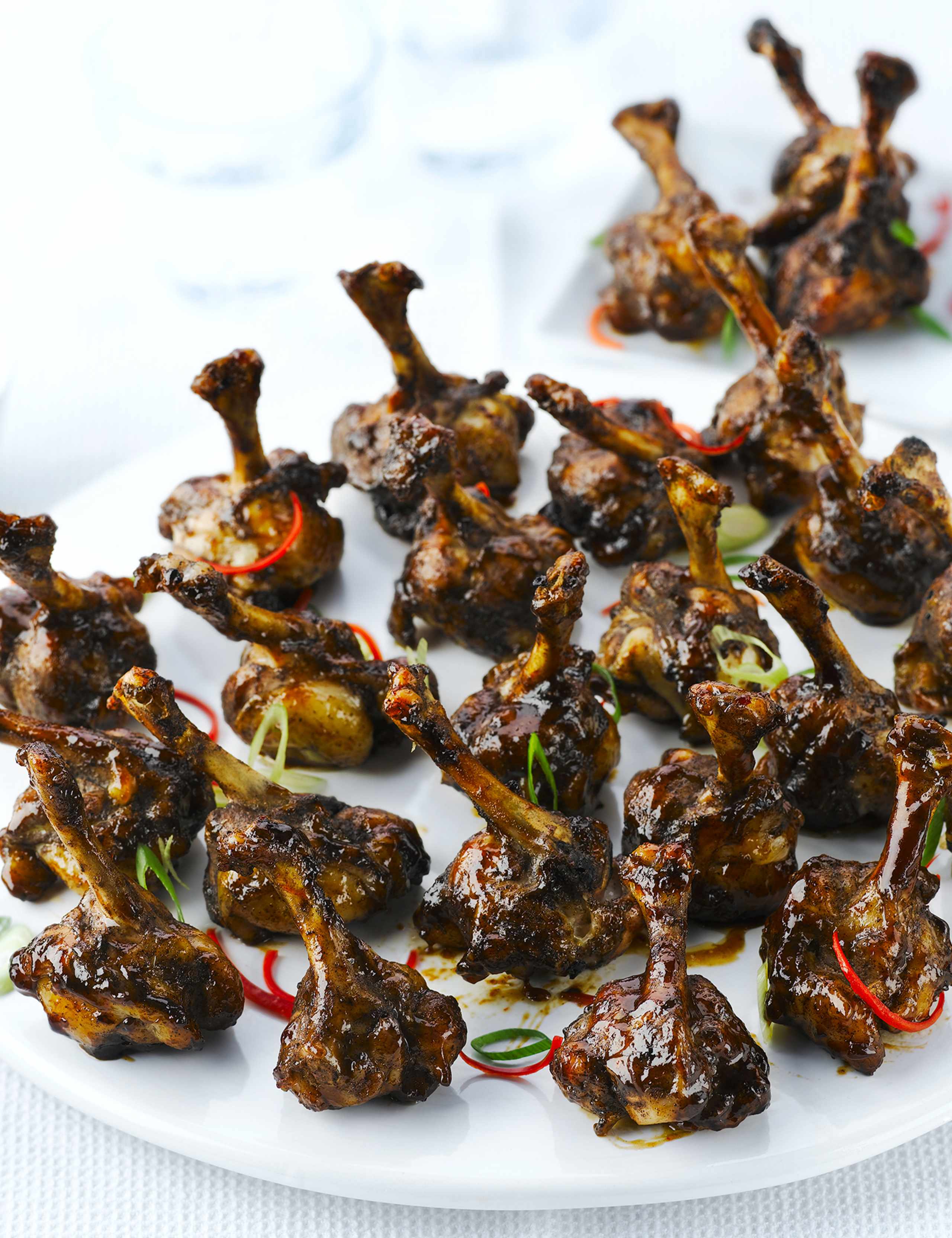 24 Sticky Asian Style Chicken Lollipops 1 of 1