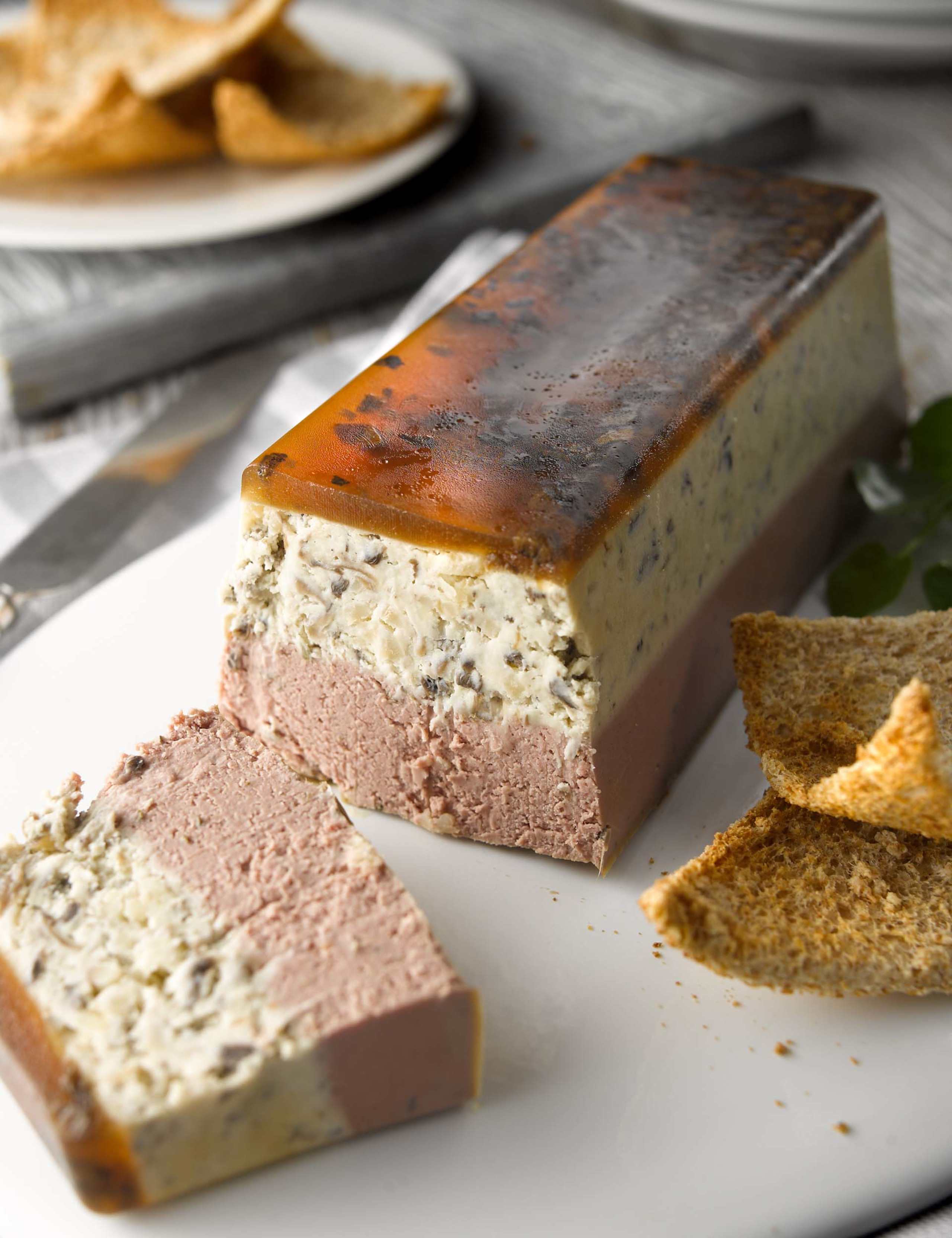 Oven Roasted Mushroom & Chicken Terrine 1 of 2