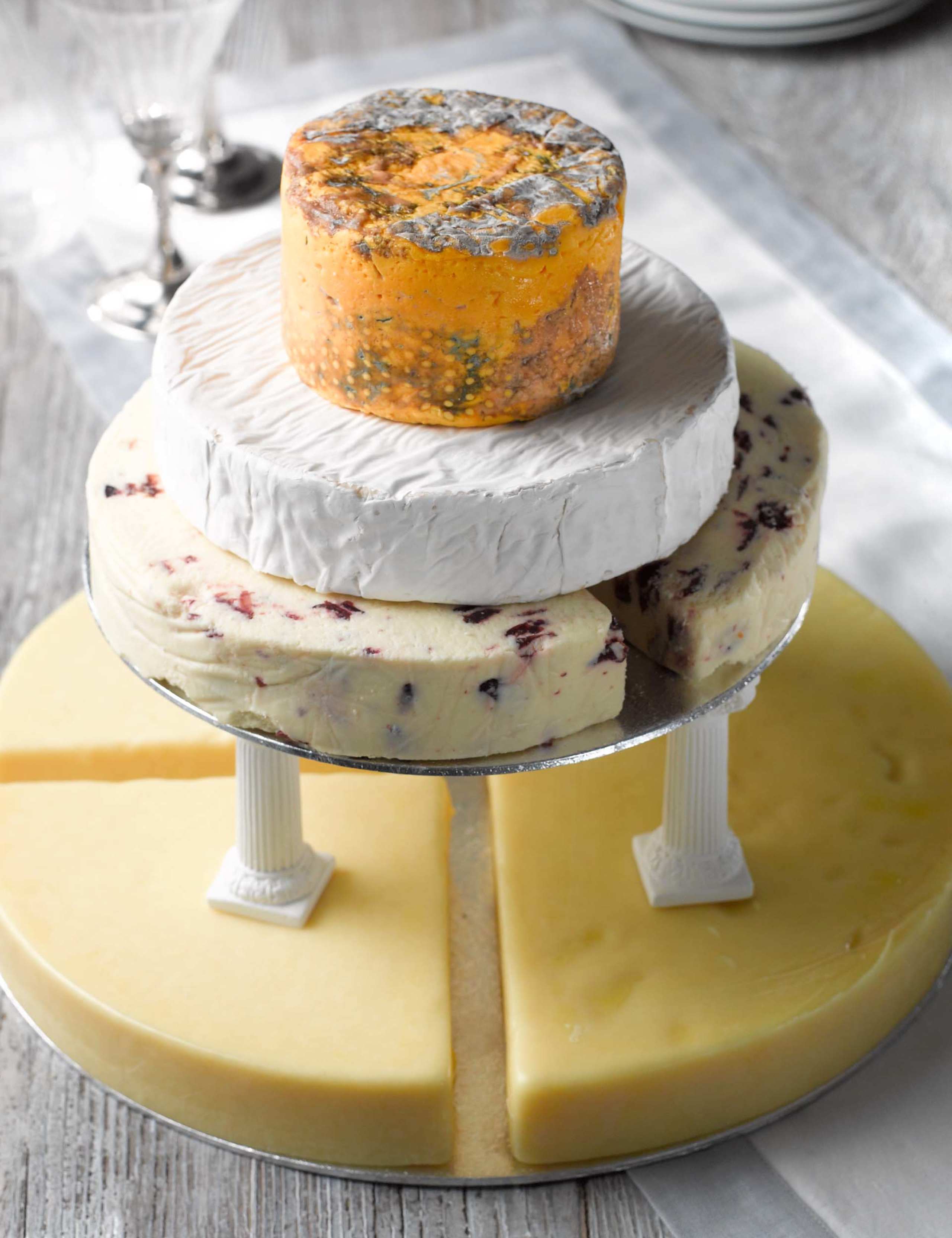 Small Cheese Celebration Cake (Serves 50-70) 2 of 2