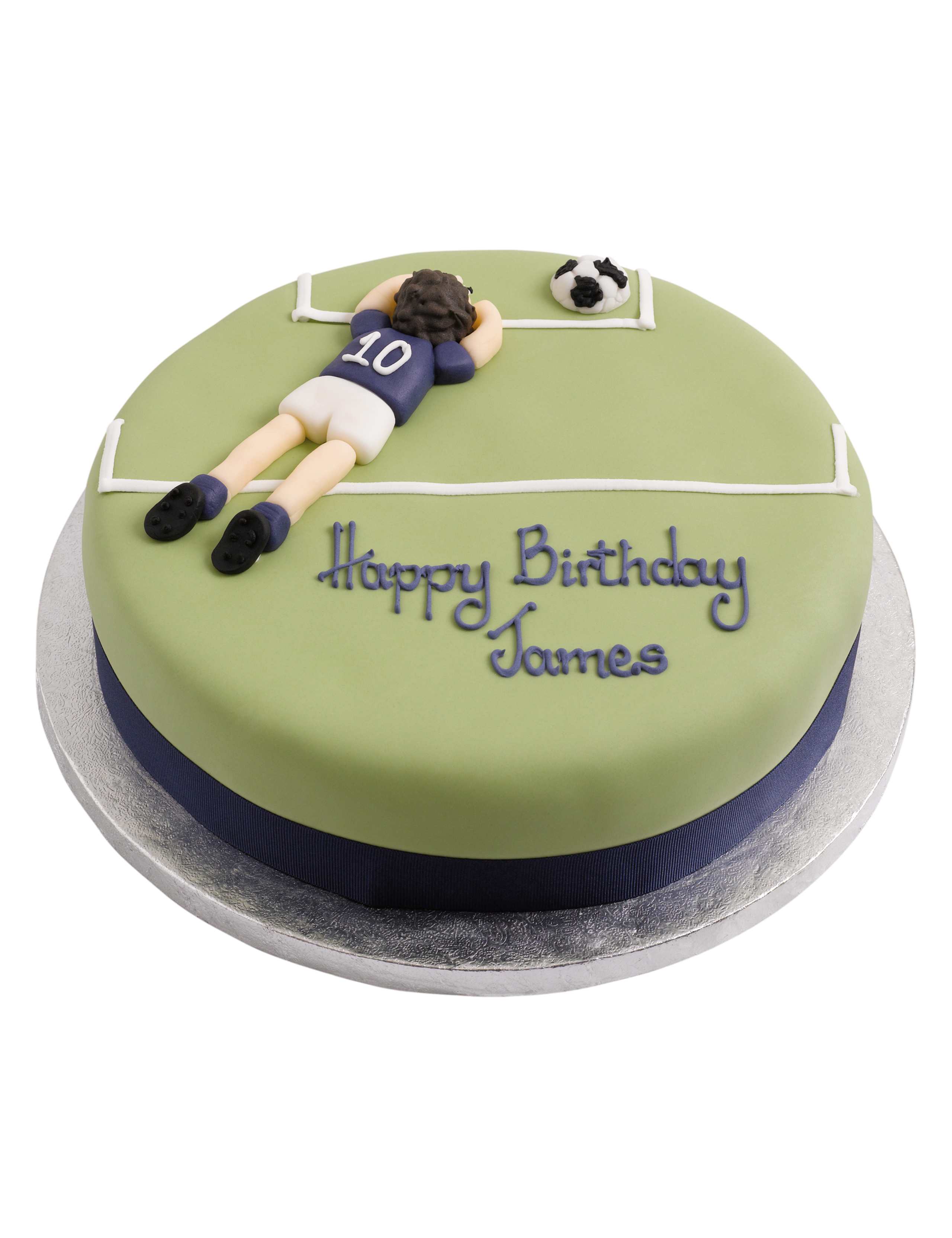 It's a Penalty! (Blue) Madeira Cake 1 of 1