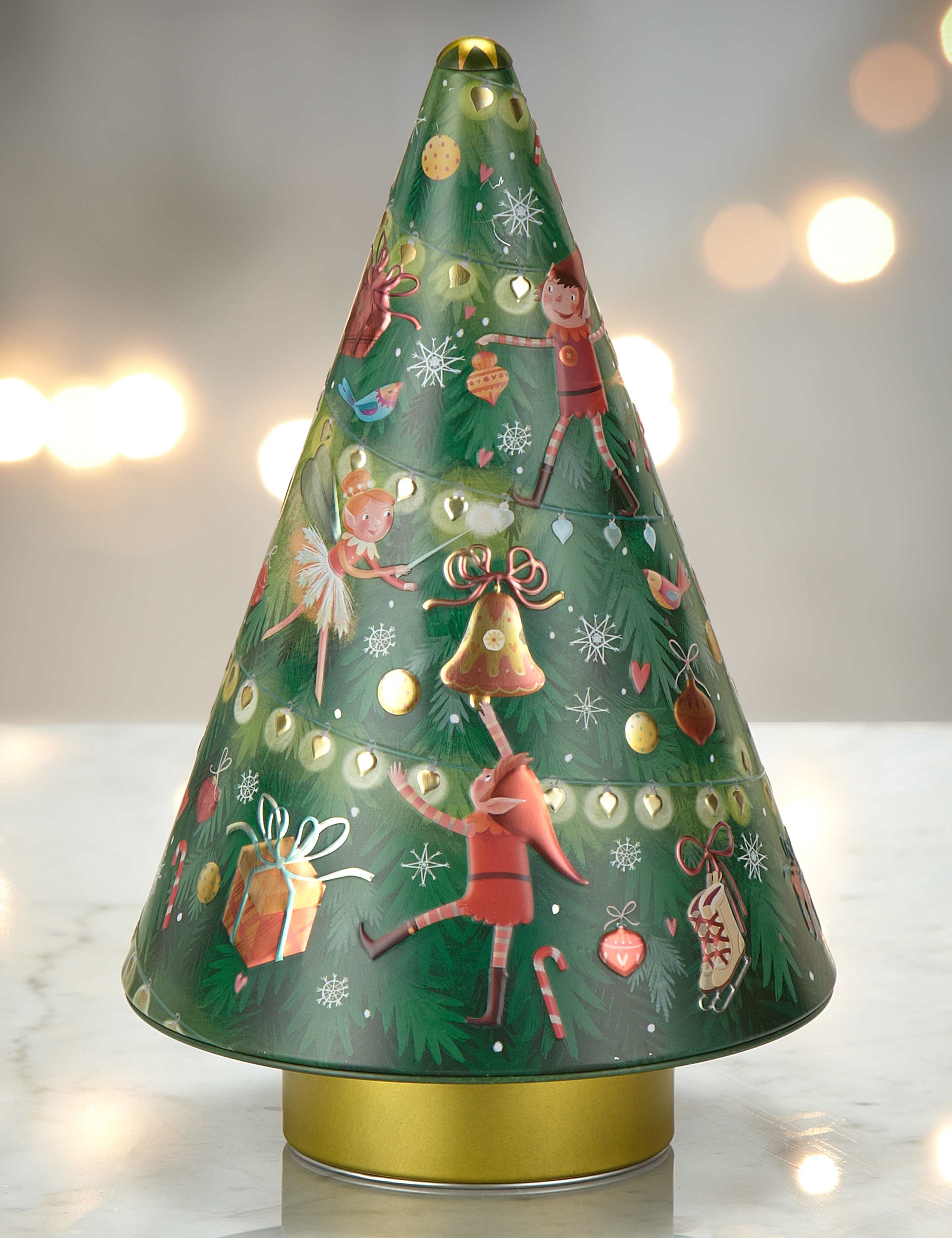 Shortbread Musical Tree Tin 1 of 3