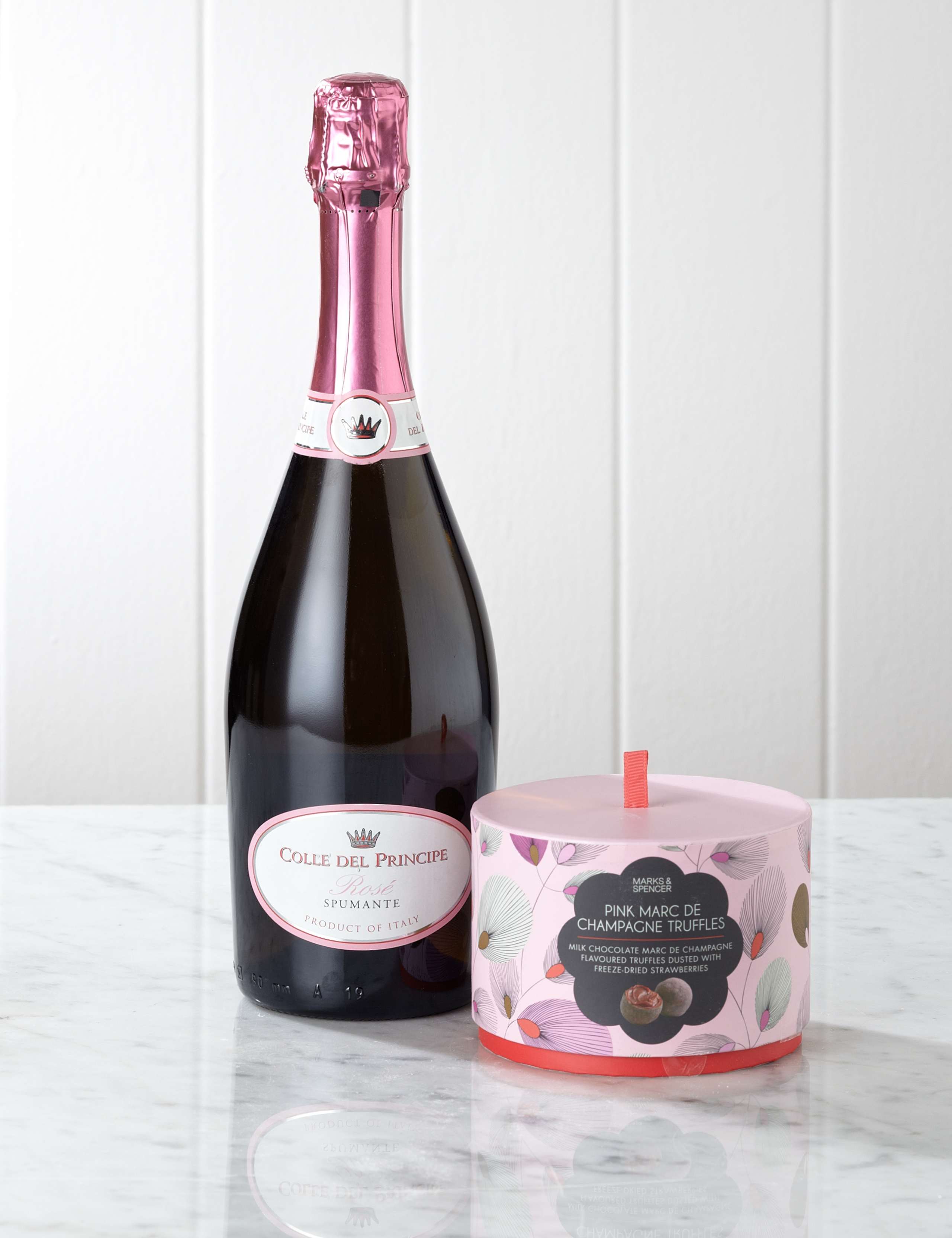 Rose Bubbles & Pink Marc de Champagne Truffles 2 of 3