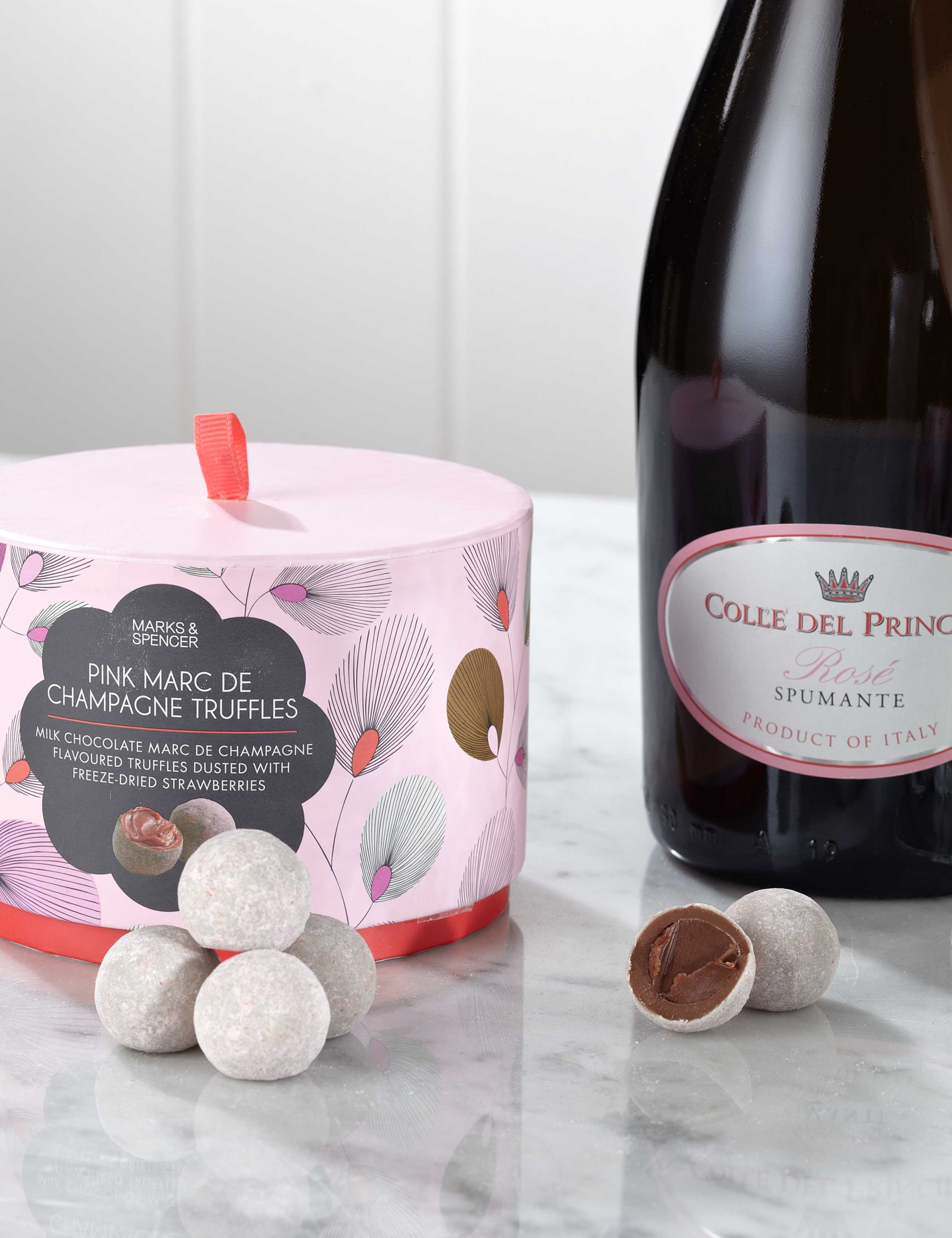 Rose Bubbles & Pink Marc de Champagne Truffles 3 of 3