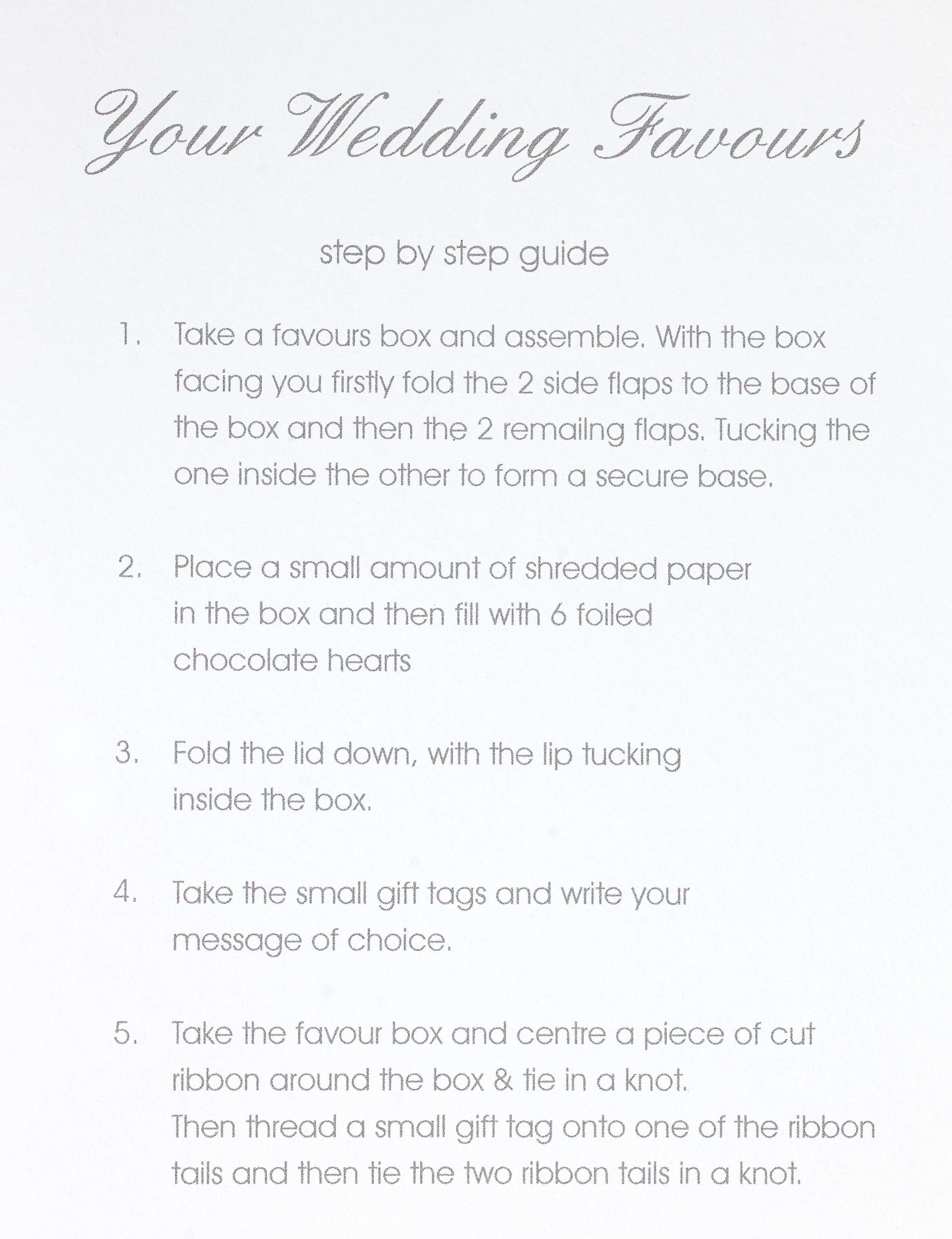 Silver Milk Chocolate Heart Wedding Favours in a Dotty Box with Silver Ribbon - Pack of 25 3 of 6