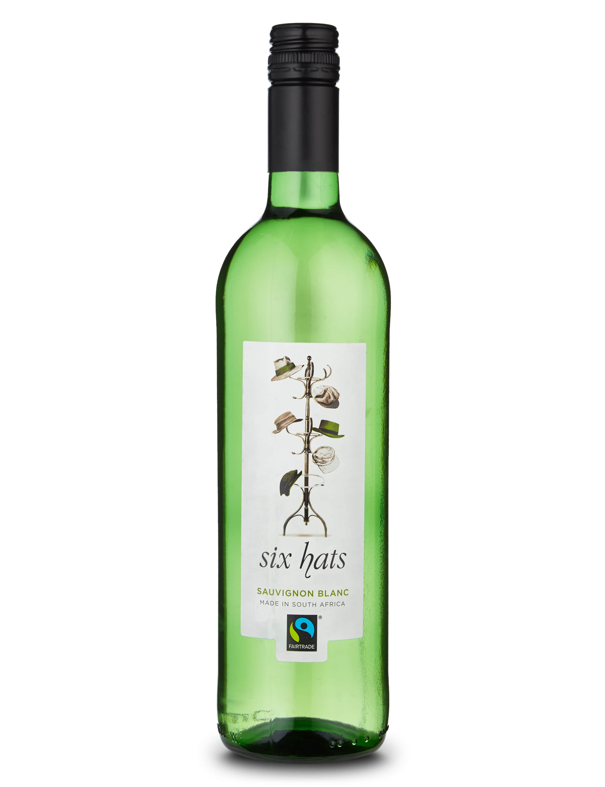 Fairtrade® Six Hats Sauvignon Blanc - Case of 6 1 of 1