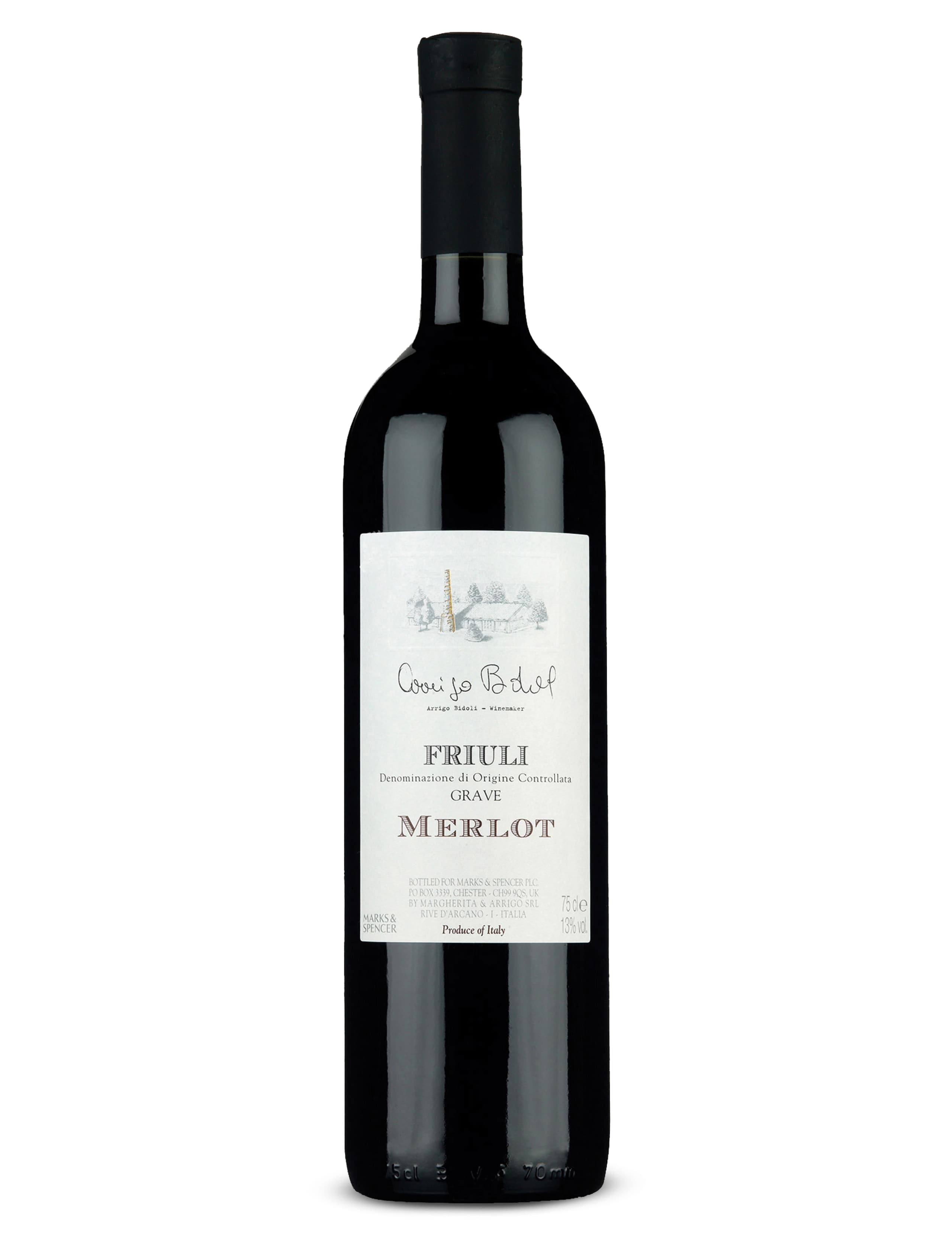 Friuli DOC Grave Merlot - Case of 6 1 of 1