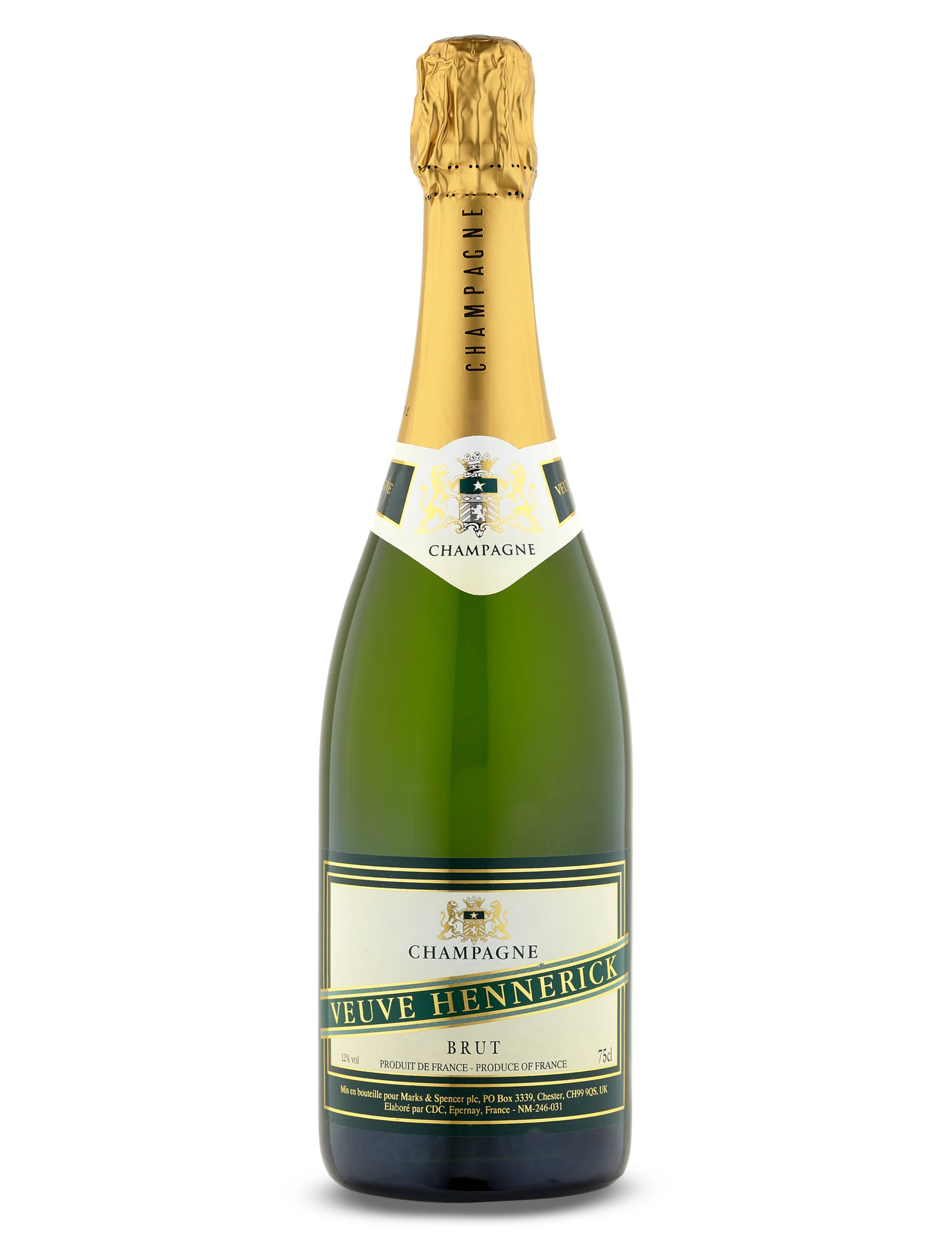 Veuve Hennerick Champagne Gift - Single Bottle 1 of 1