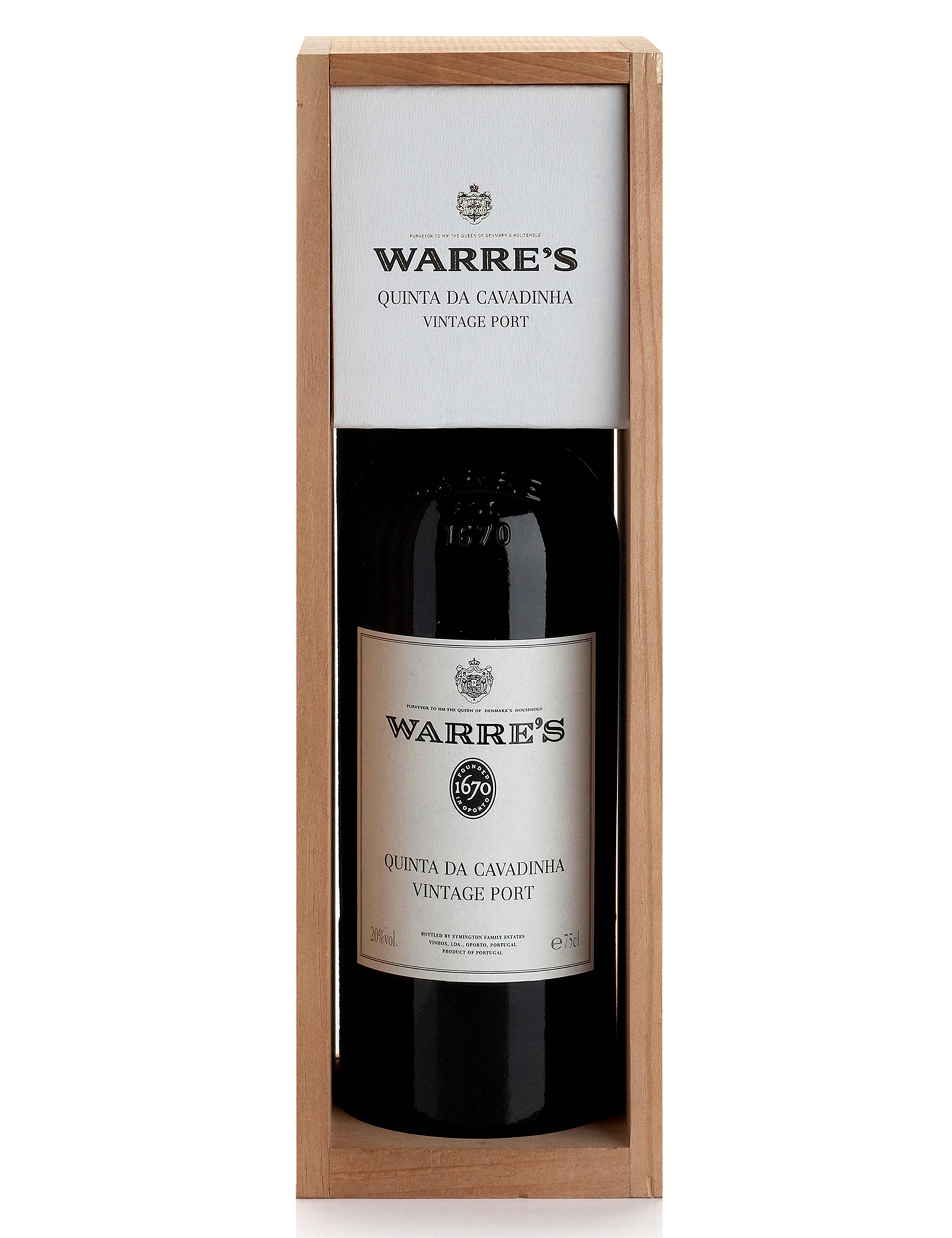 Warre's Quinta Da Cavadinha Vintage Port - Single Bottle 1 of 1