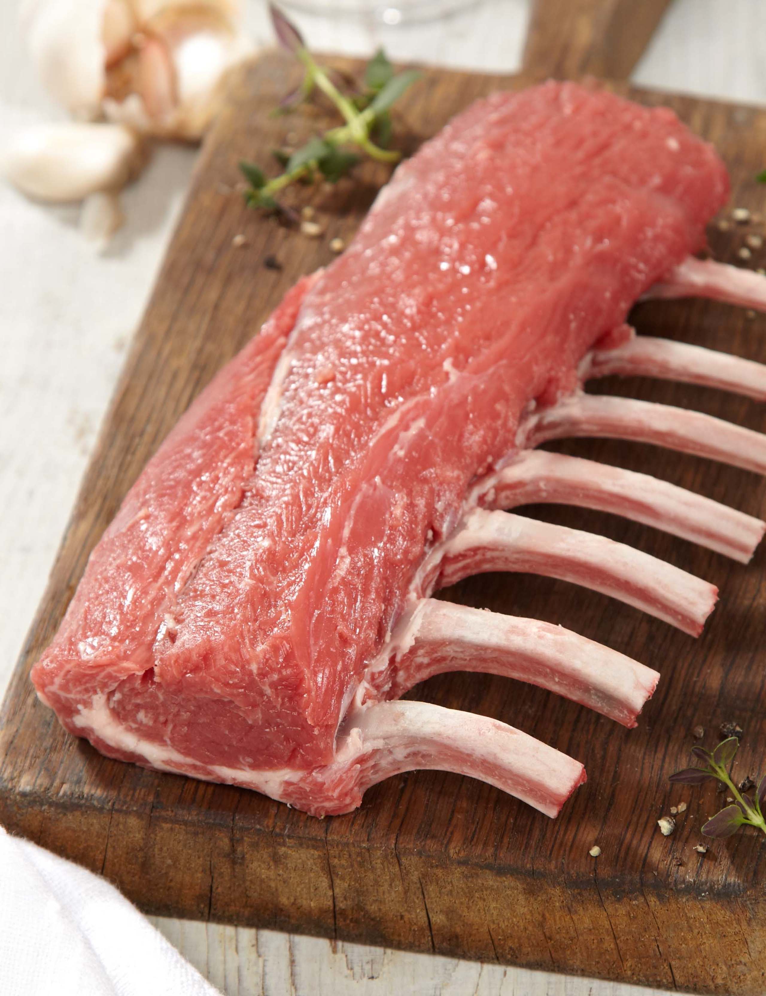 Rack of British or New Zealand Lamb (Serves 2) - (Last Collection Date 30th September 2020) 2 of 3