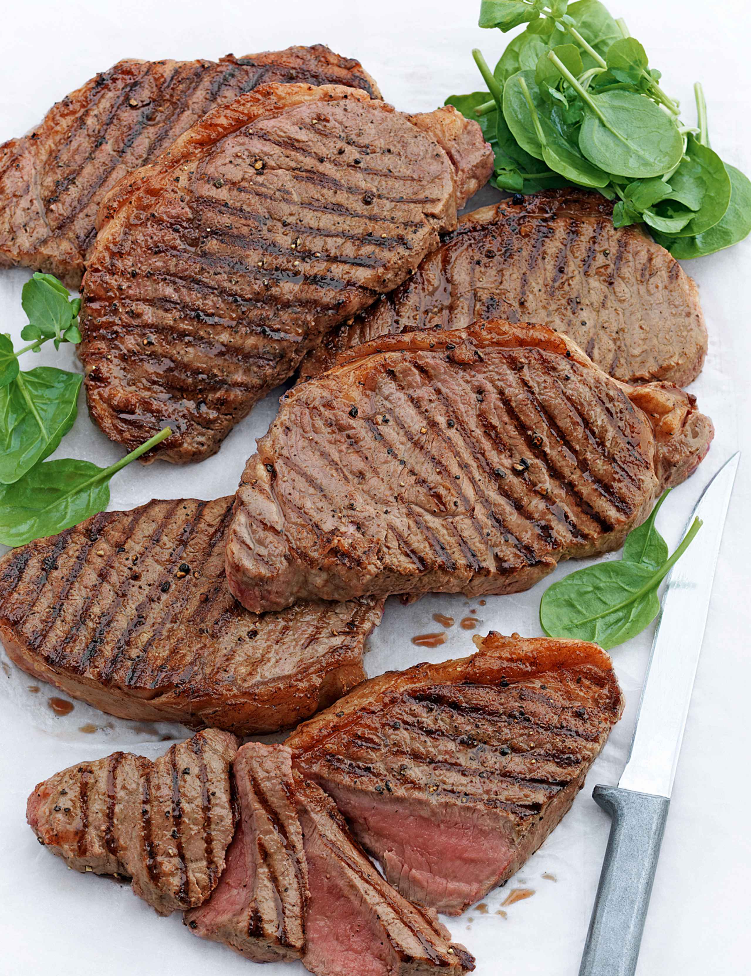 4 Aberdeen Angus Sirloin Steaks 1 of 3