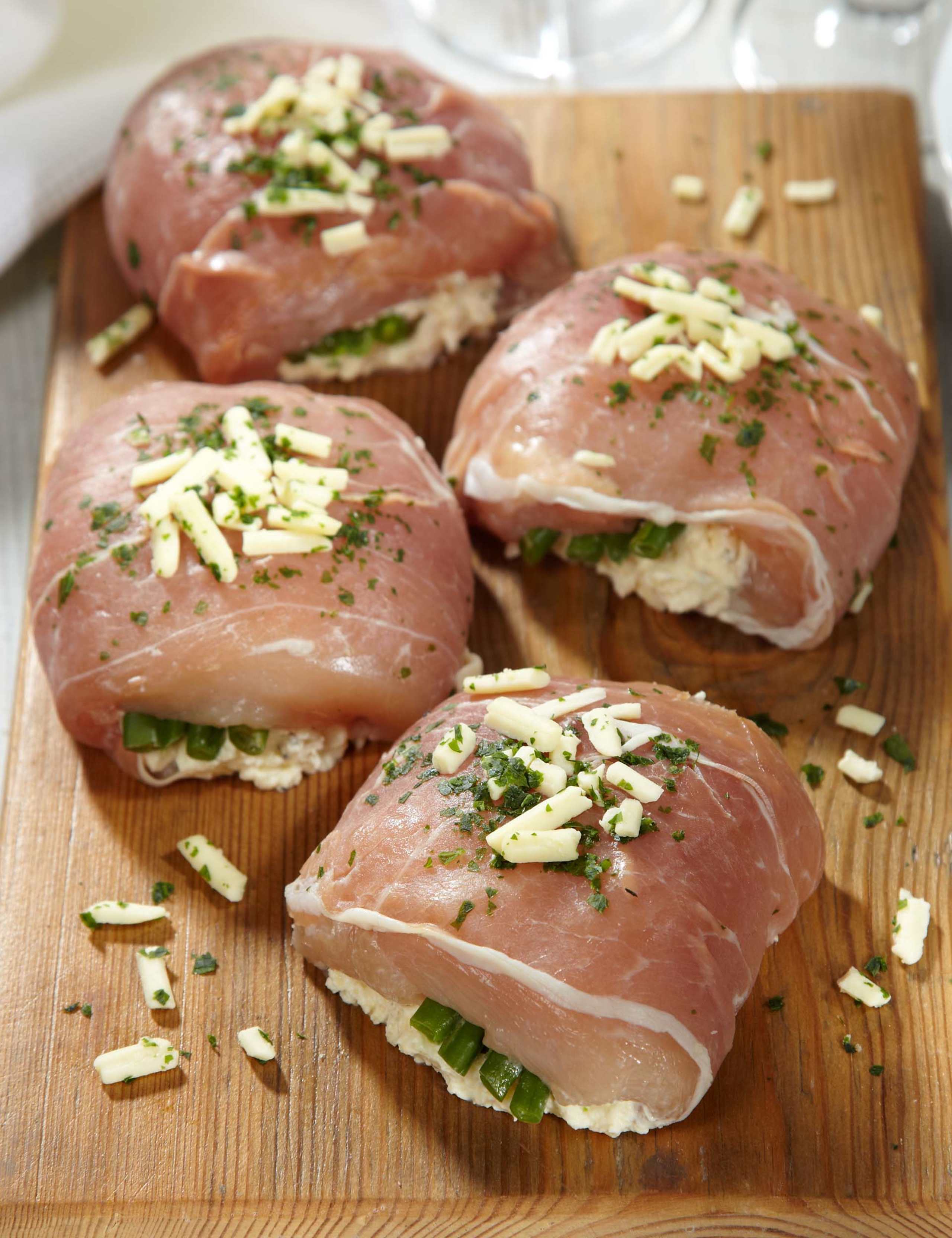 Chicken Breasts with Prosciutto Ham and Cheese 2 of 3