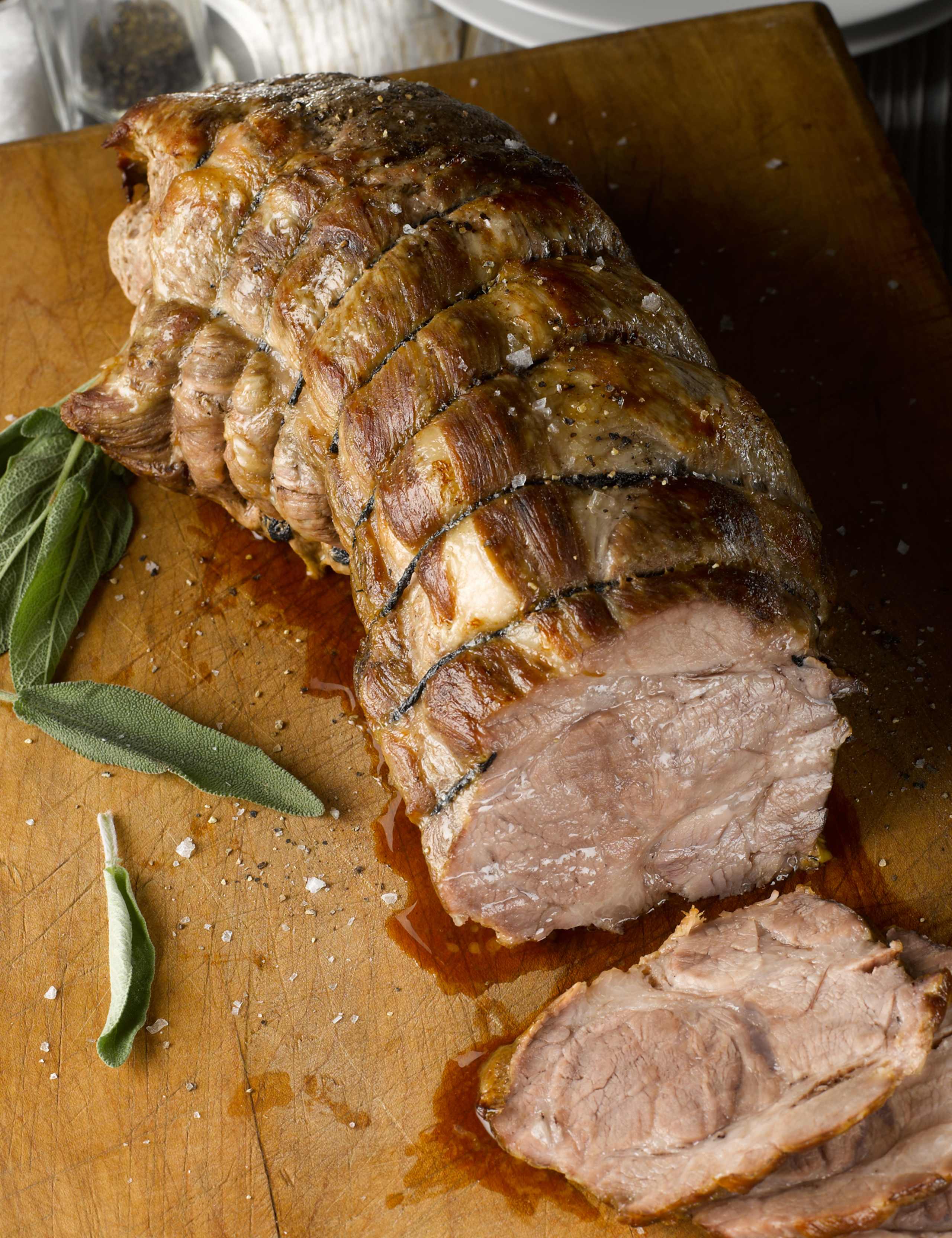 Gloucester Old Spot Pork Shoulder Boneless Joint 1 of 3