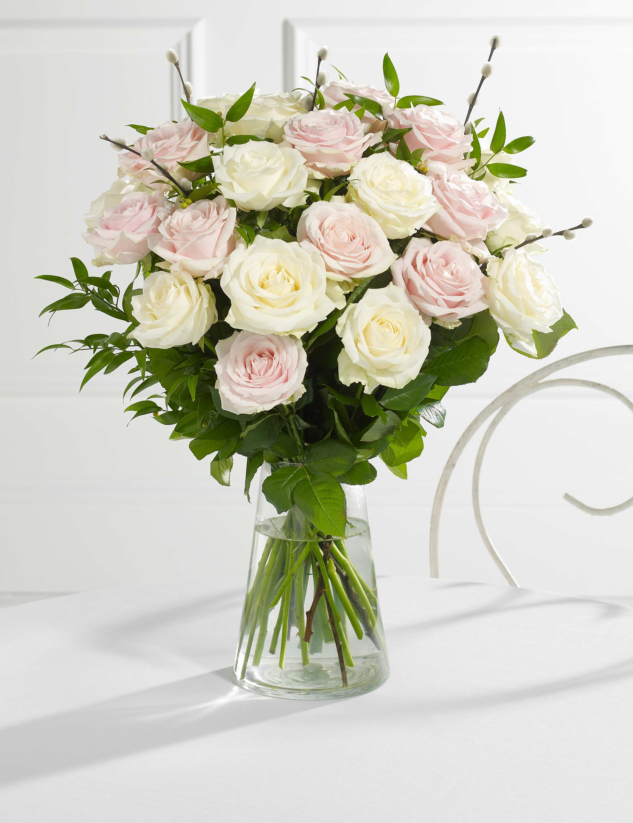 Wedding Luxury Rose Collection Flower Vase Mixed 1 of 2