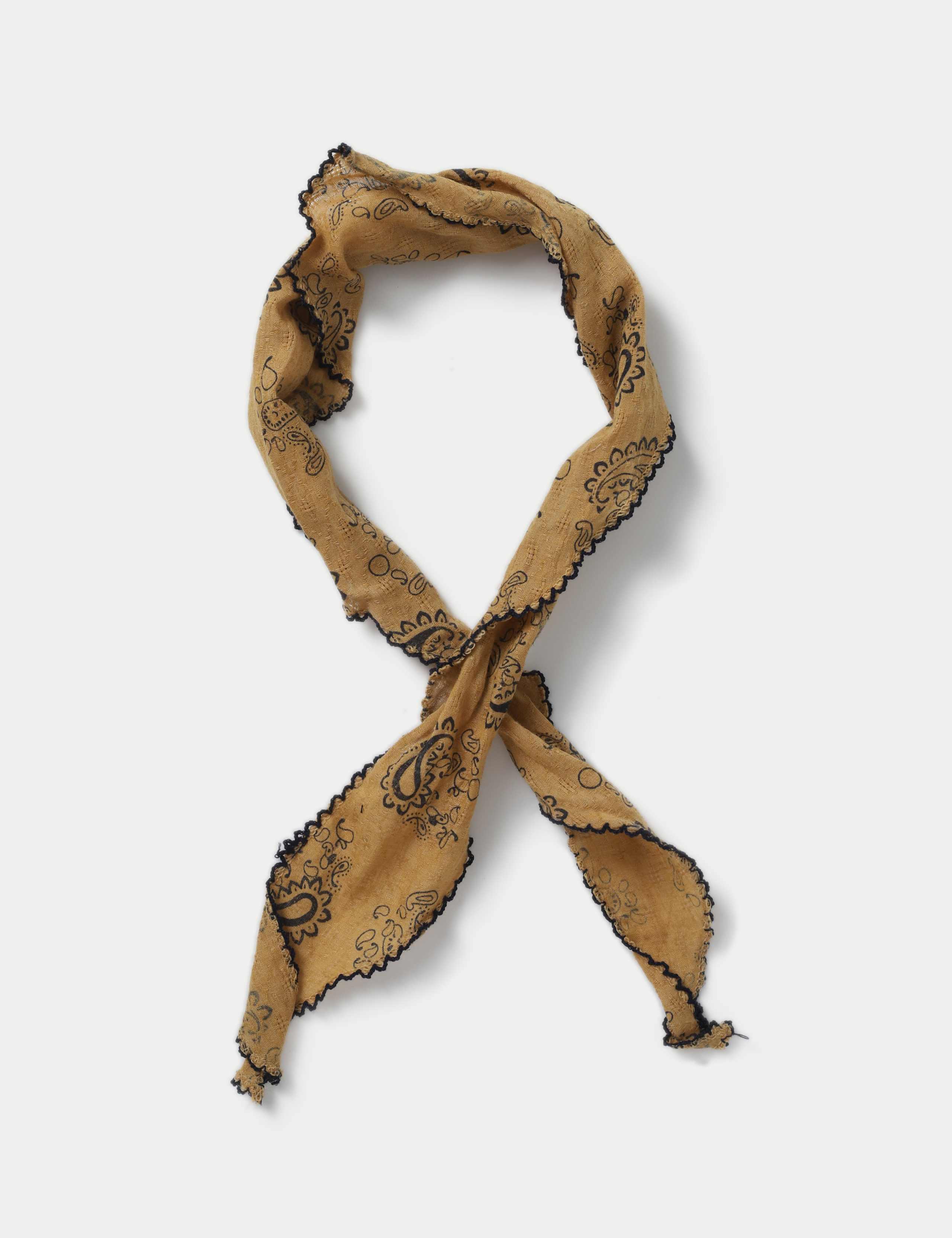 Cotton Scallop Edge Scarf 1 of 2