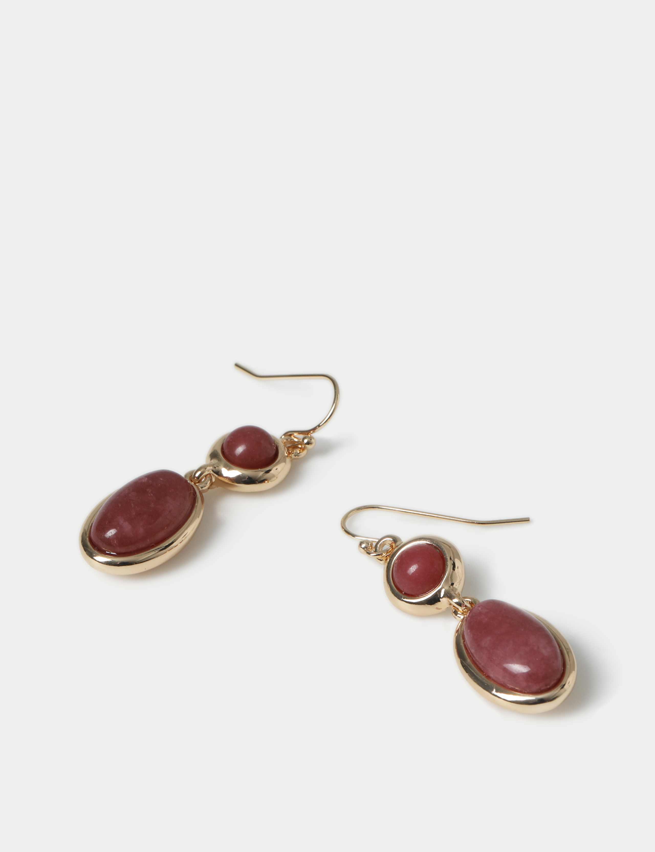 Per Una Natural Stone Double Drop Earrings 2 of 2