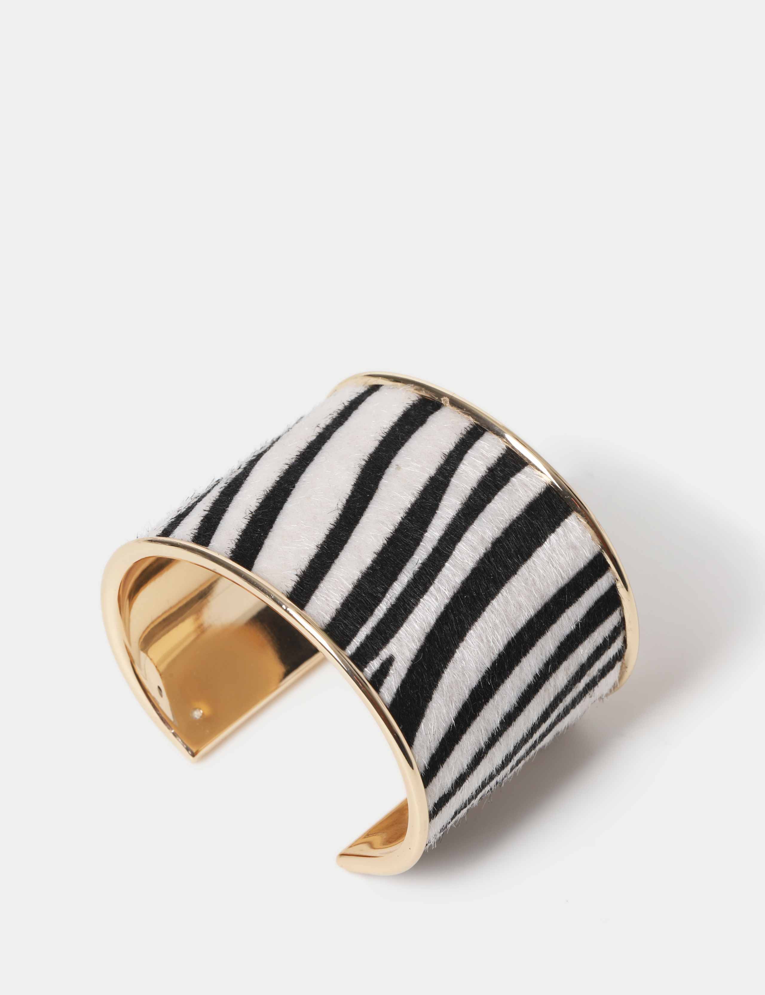 Zebra Print Cuff Bracelet 2 of 2