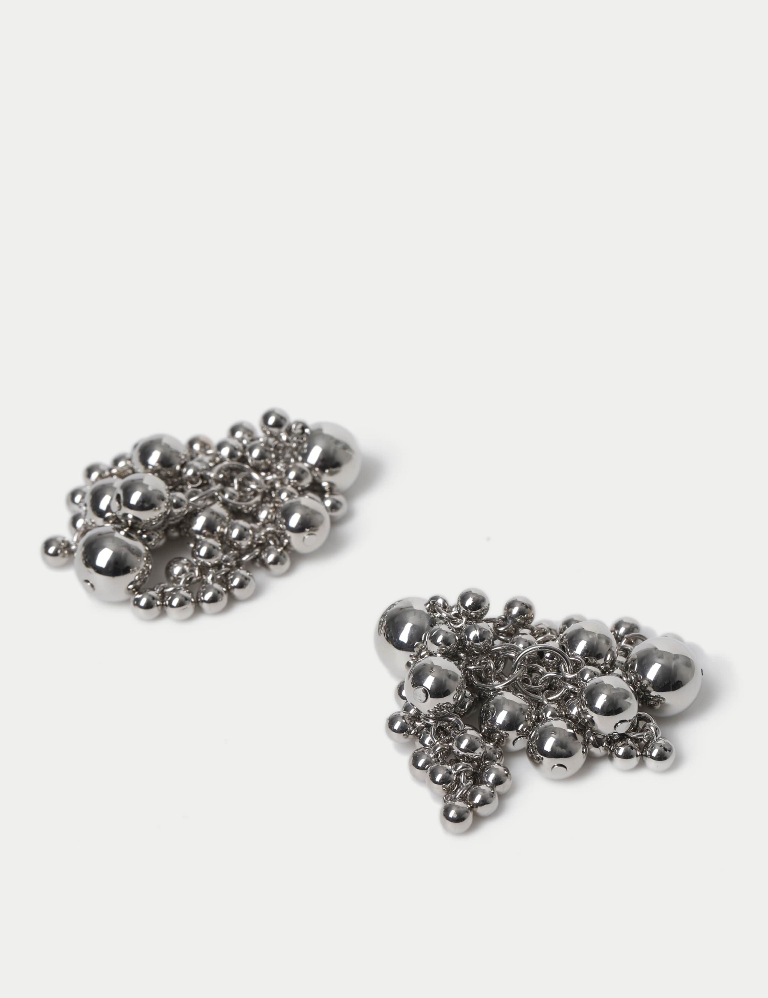 Sphere Cluster Drop Earrings 2 of 2