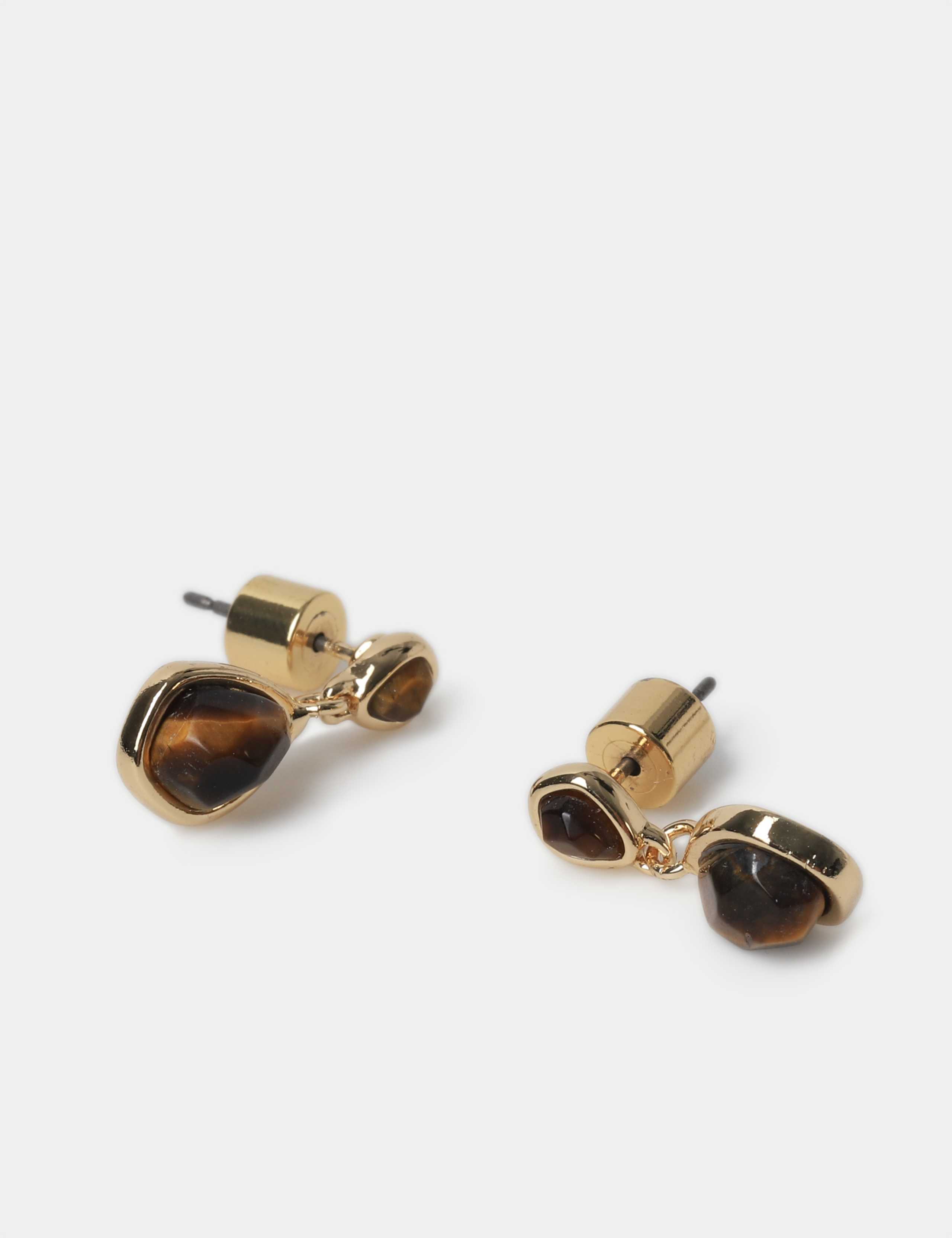 Gifting Tigers Eye Detail Earrings 2 of 2
