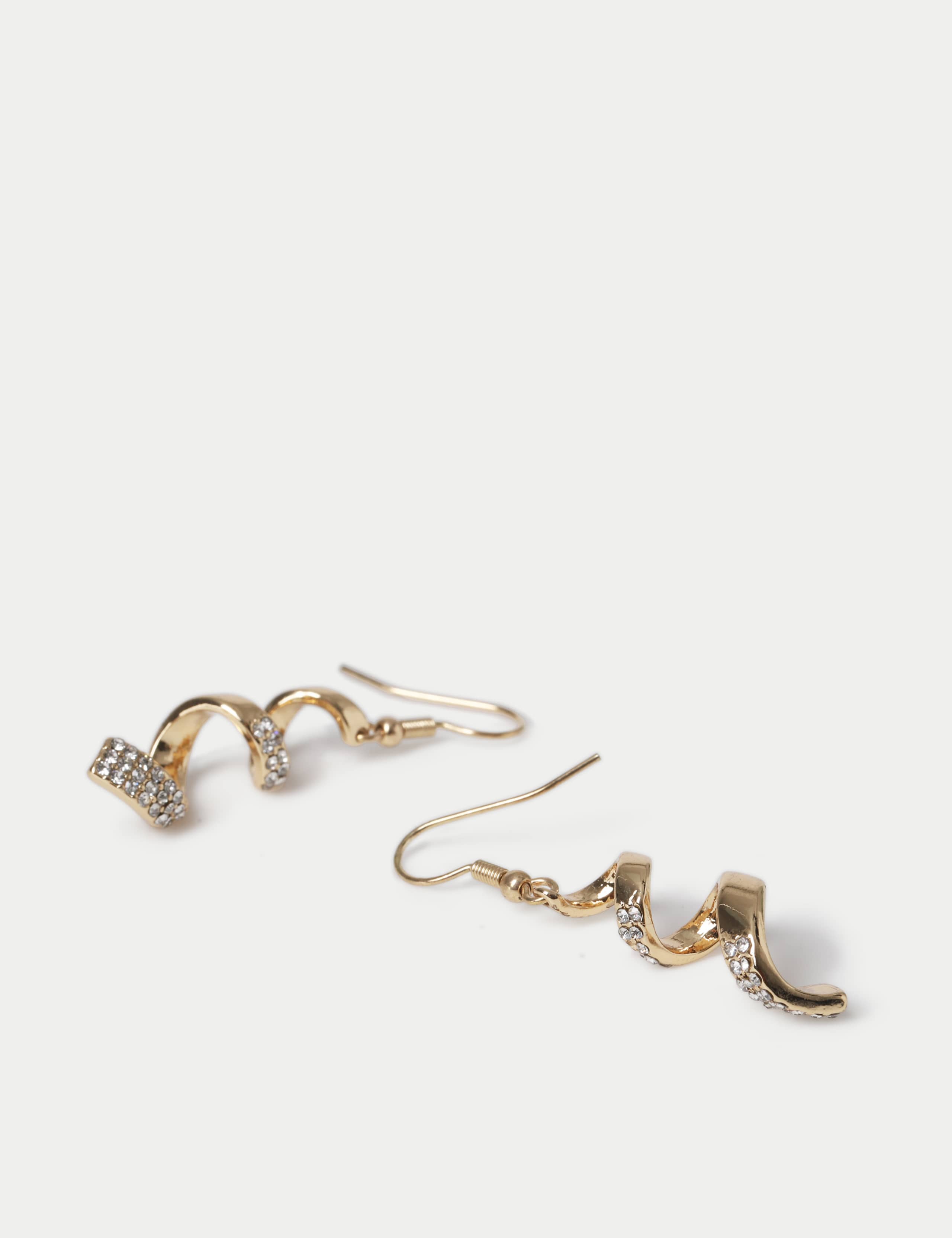 Pave Twist Detail Earring 2 of 2