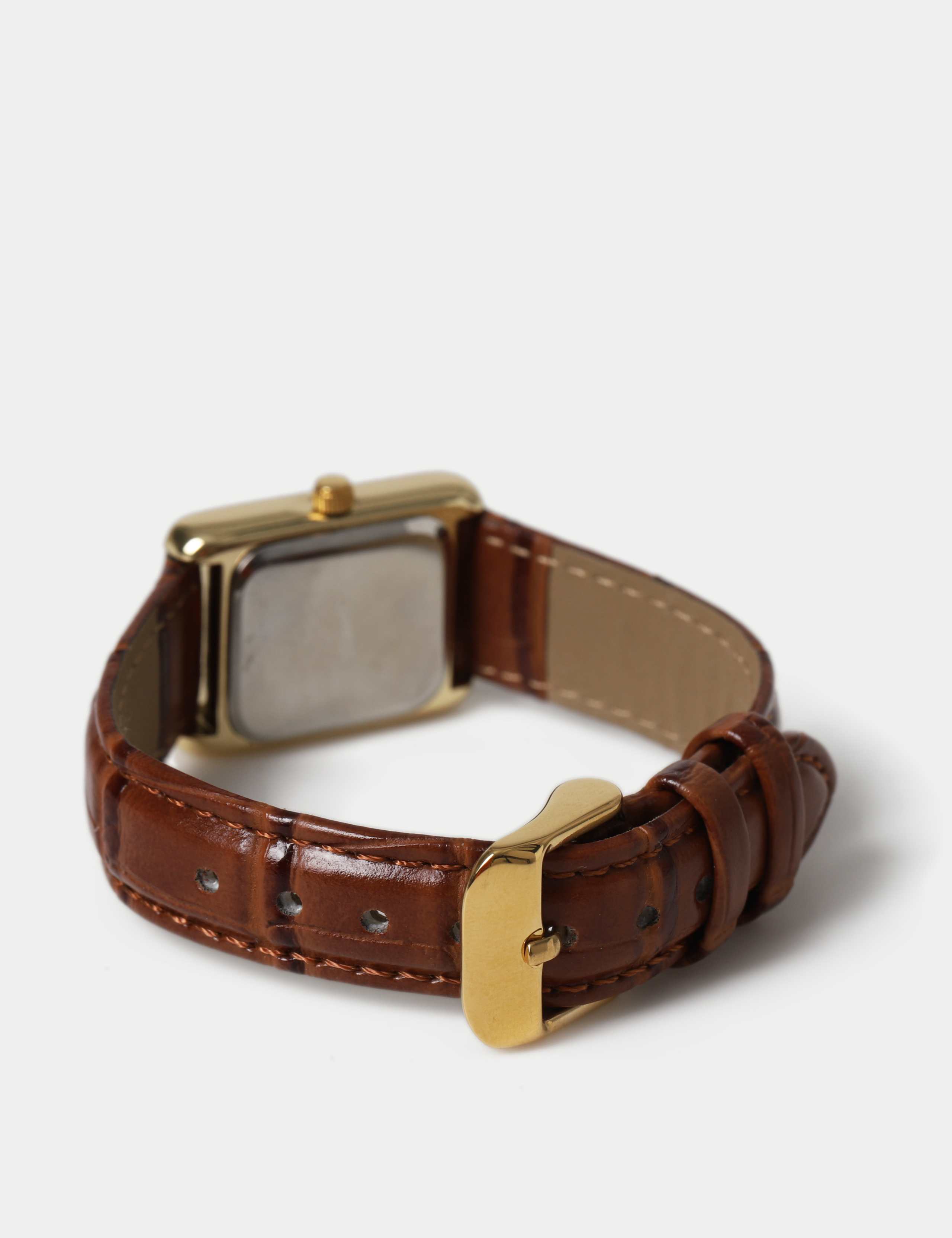 BROWN GOLD TONE WATCH 3 of 3