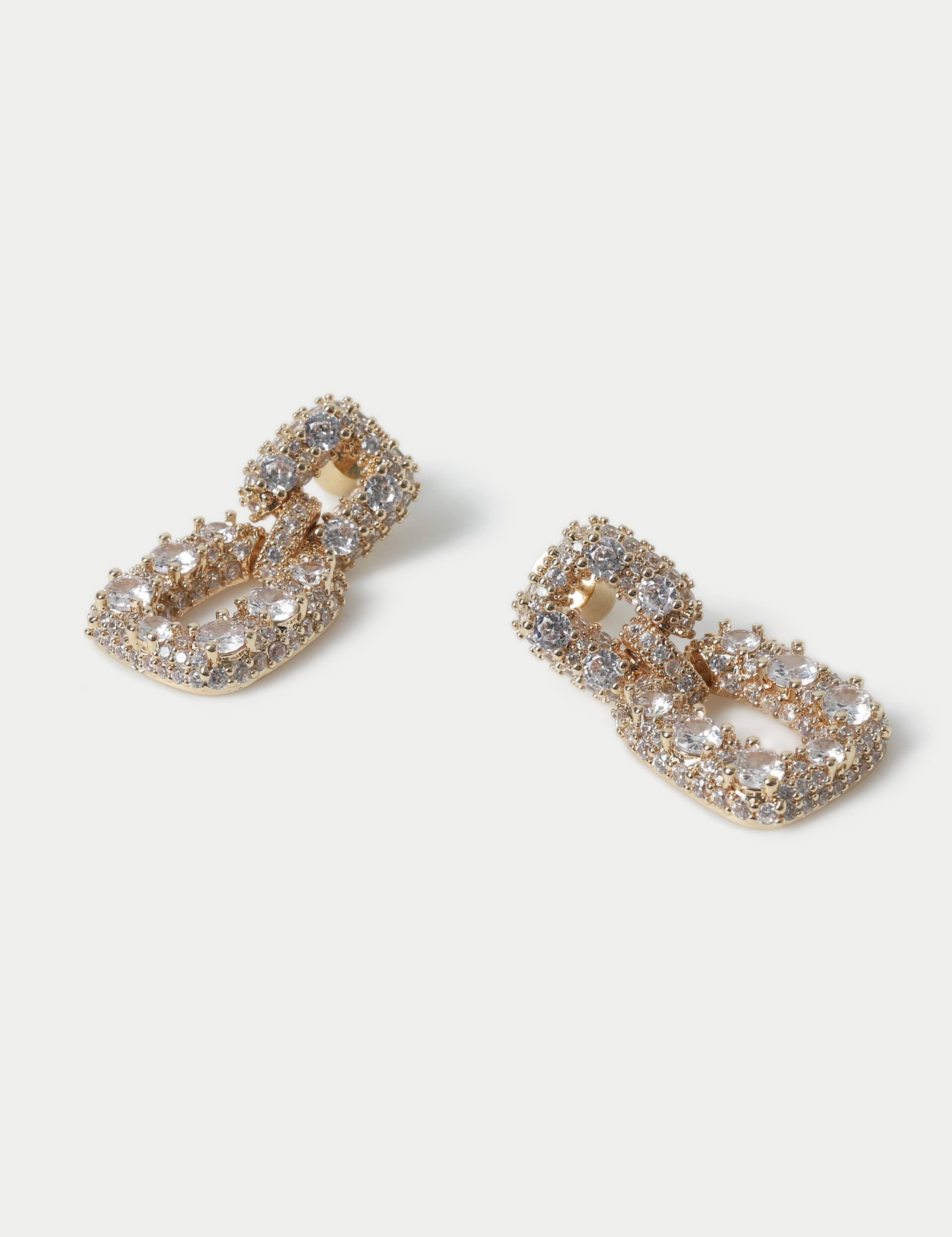 Autograph Cubic Zirconia Drop Earrings 2 of 2