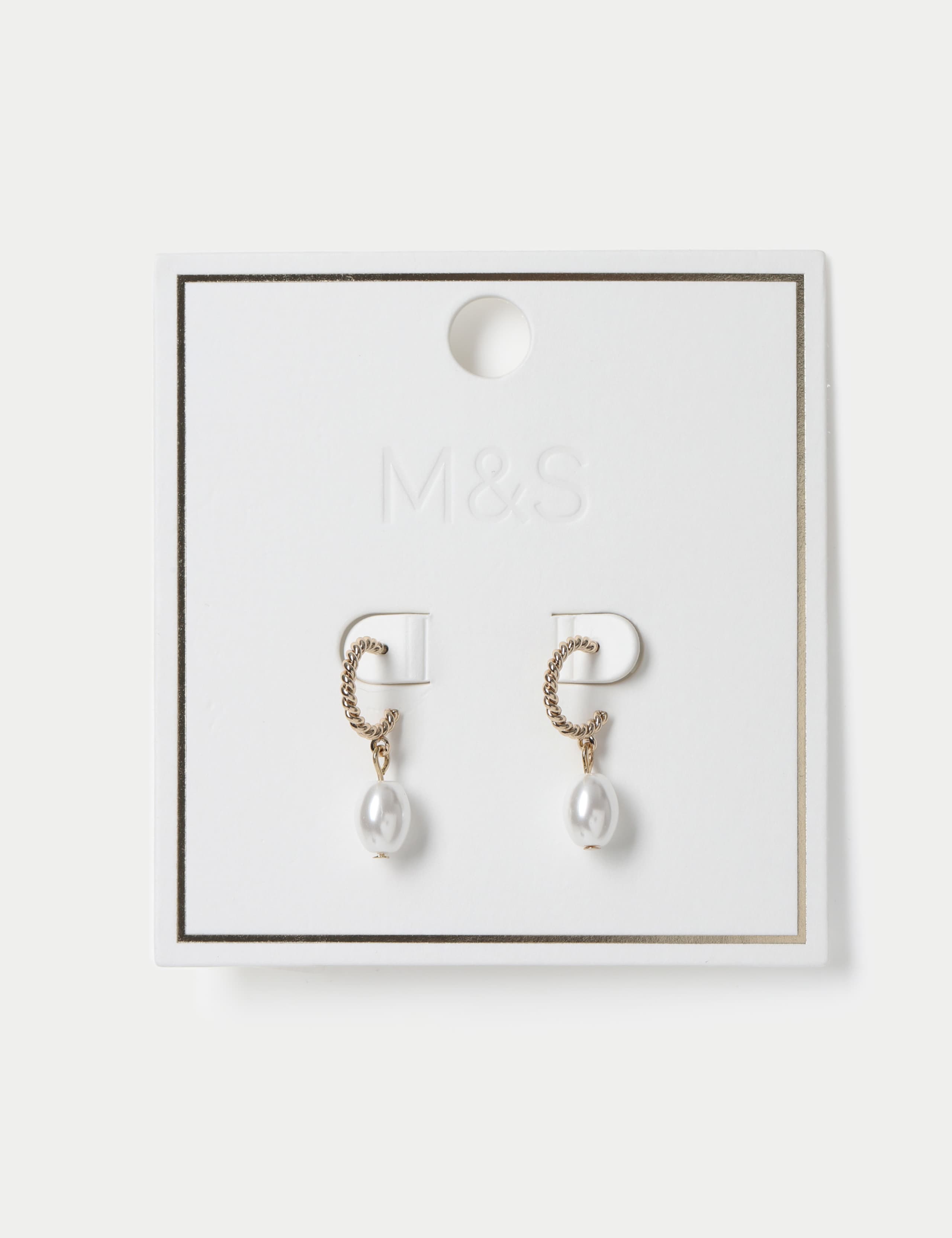 Gifting Pearl Hoop Earrings 3 of 3