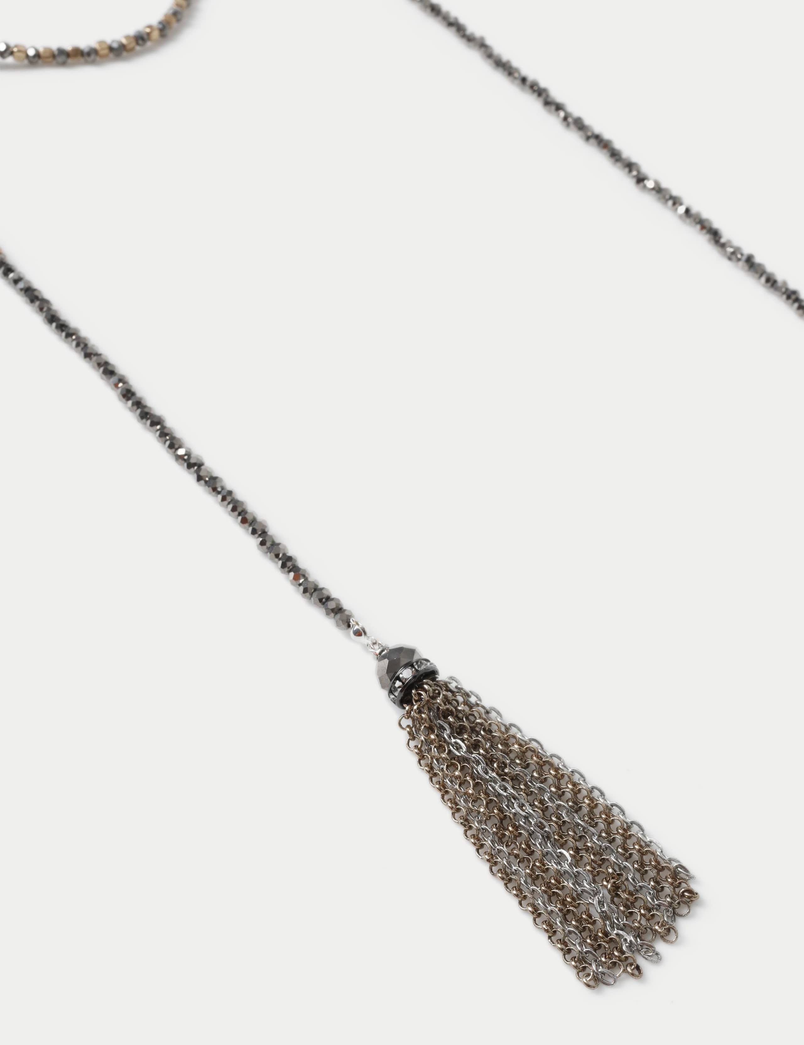 Per Una Long Beaded Wrap Around Necklace 2 of 3