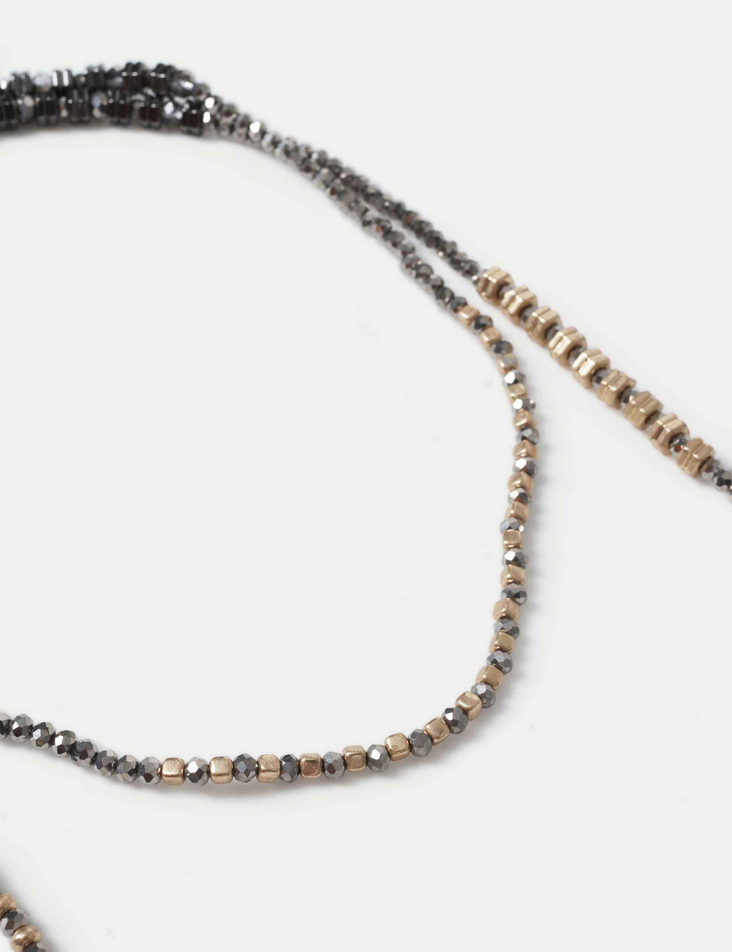 Per Una Long Beaded Wrap Around Necklace 3 of 3