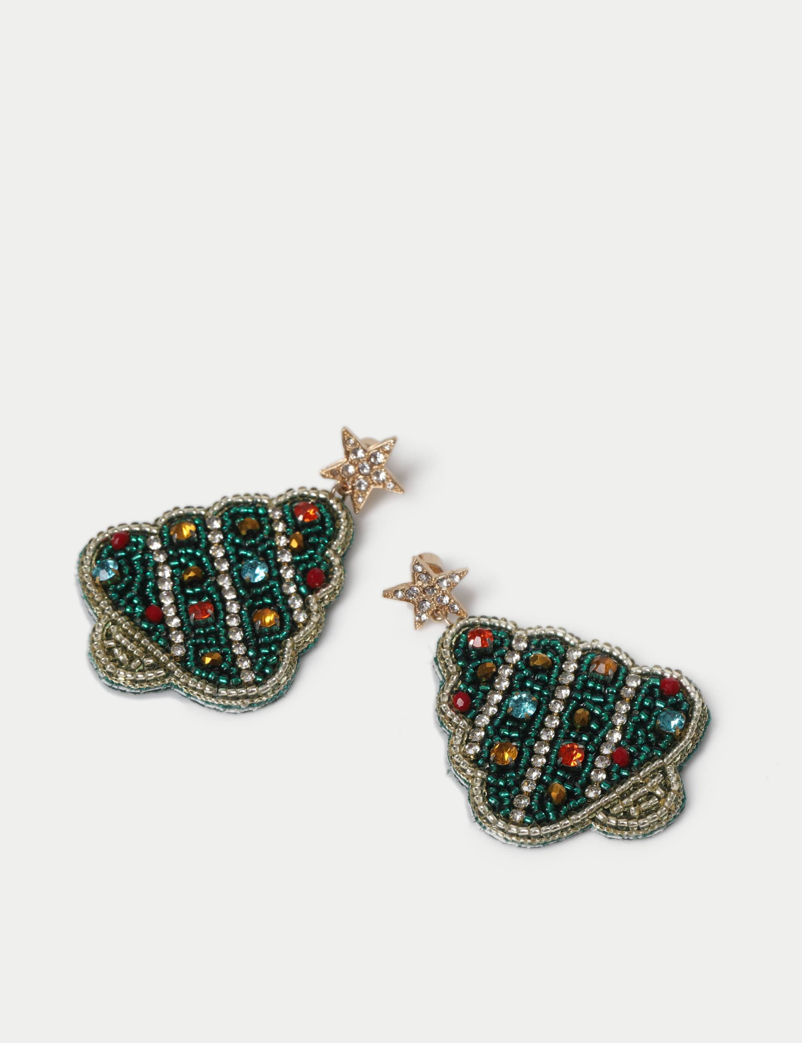 Star Tree Stud Earrings 2 of 2