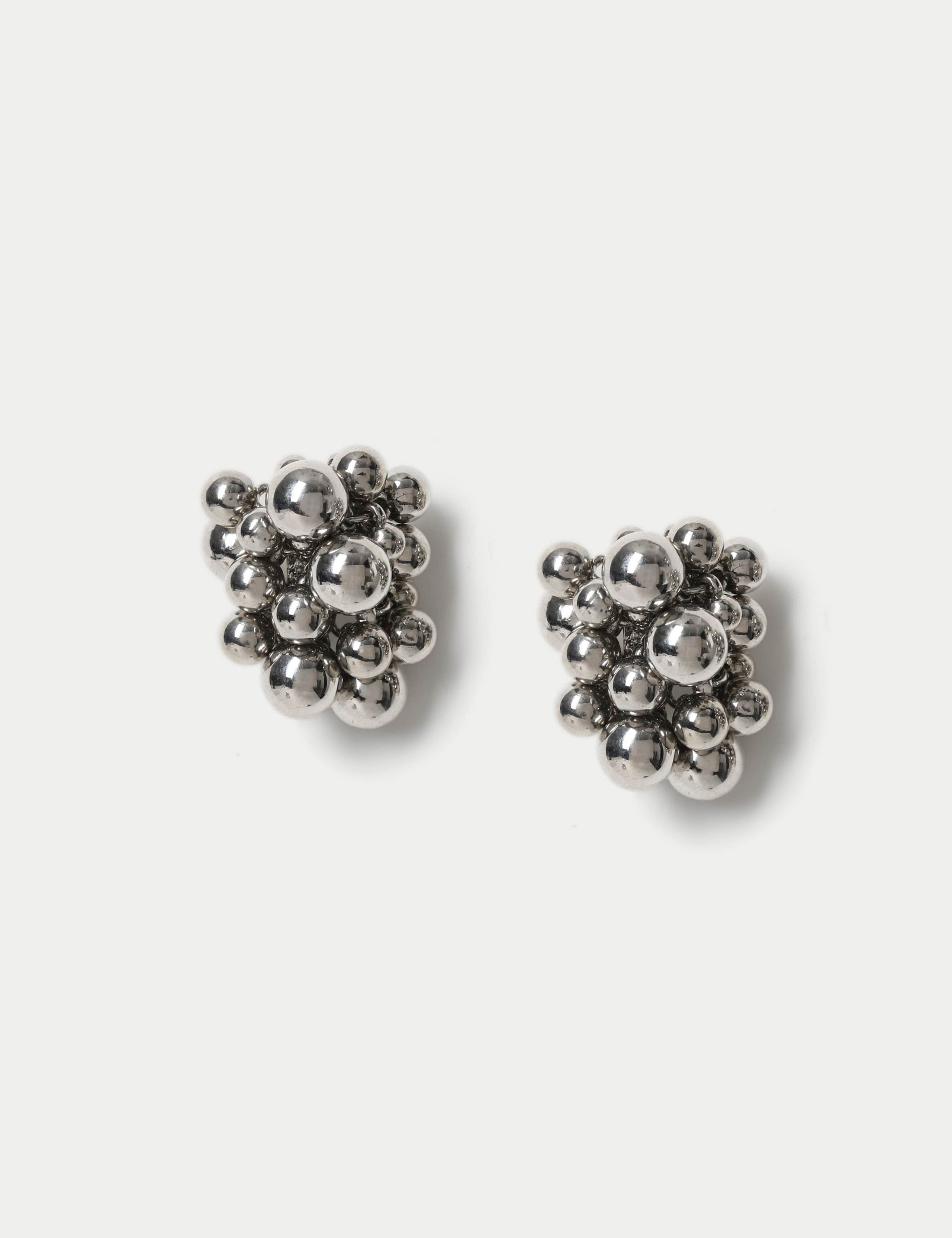Cluster Sphere Stud Earrings 1 of 2