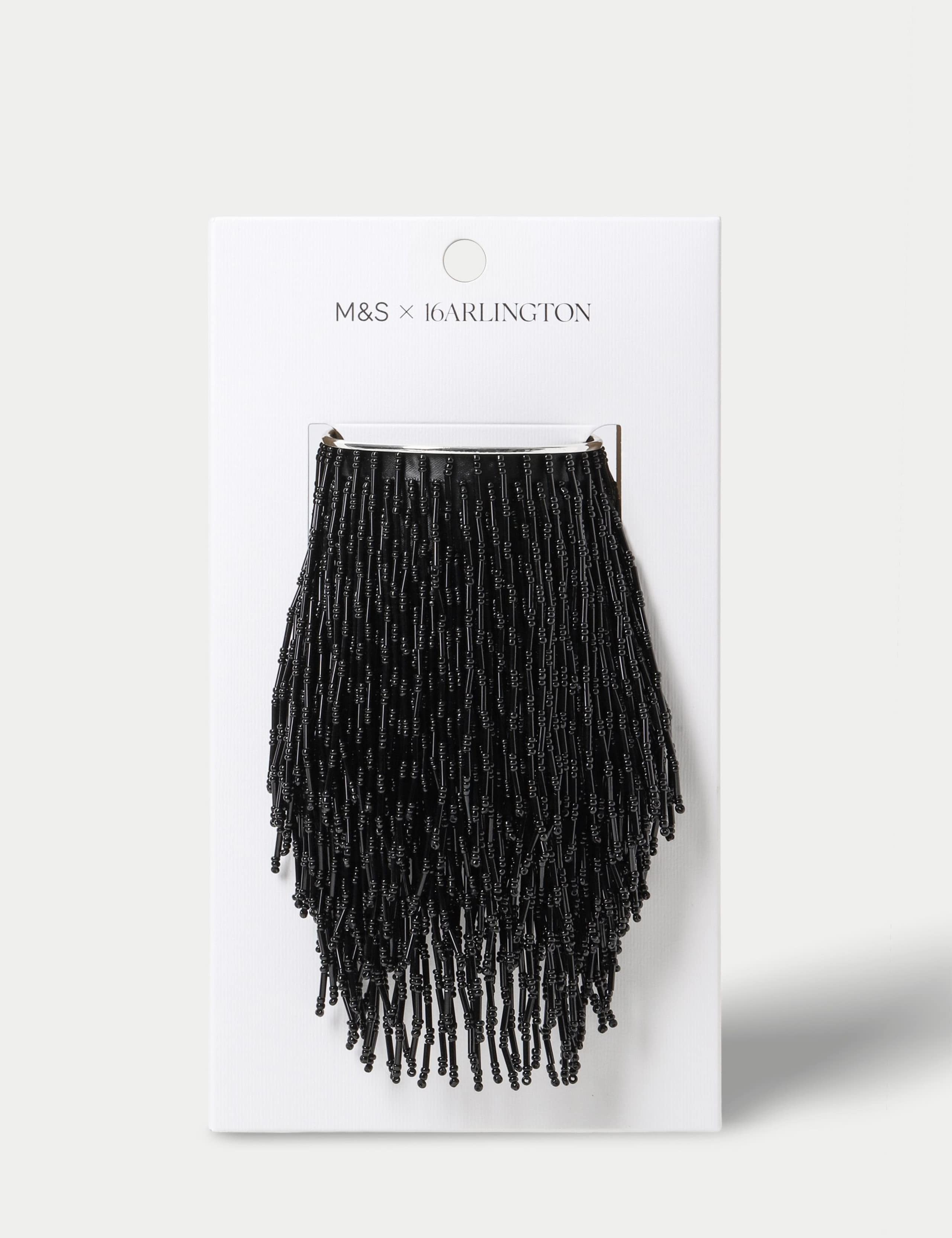 Fringe Bead Cuff Bracelet 1 of 5