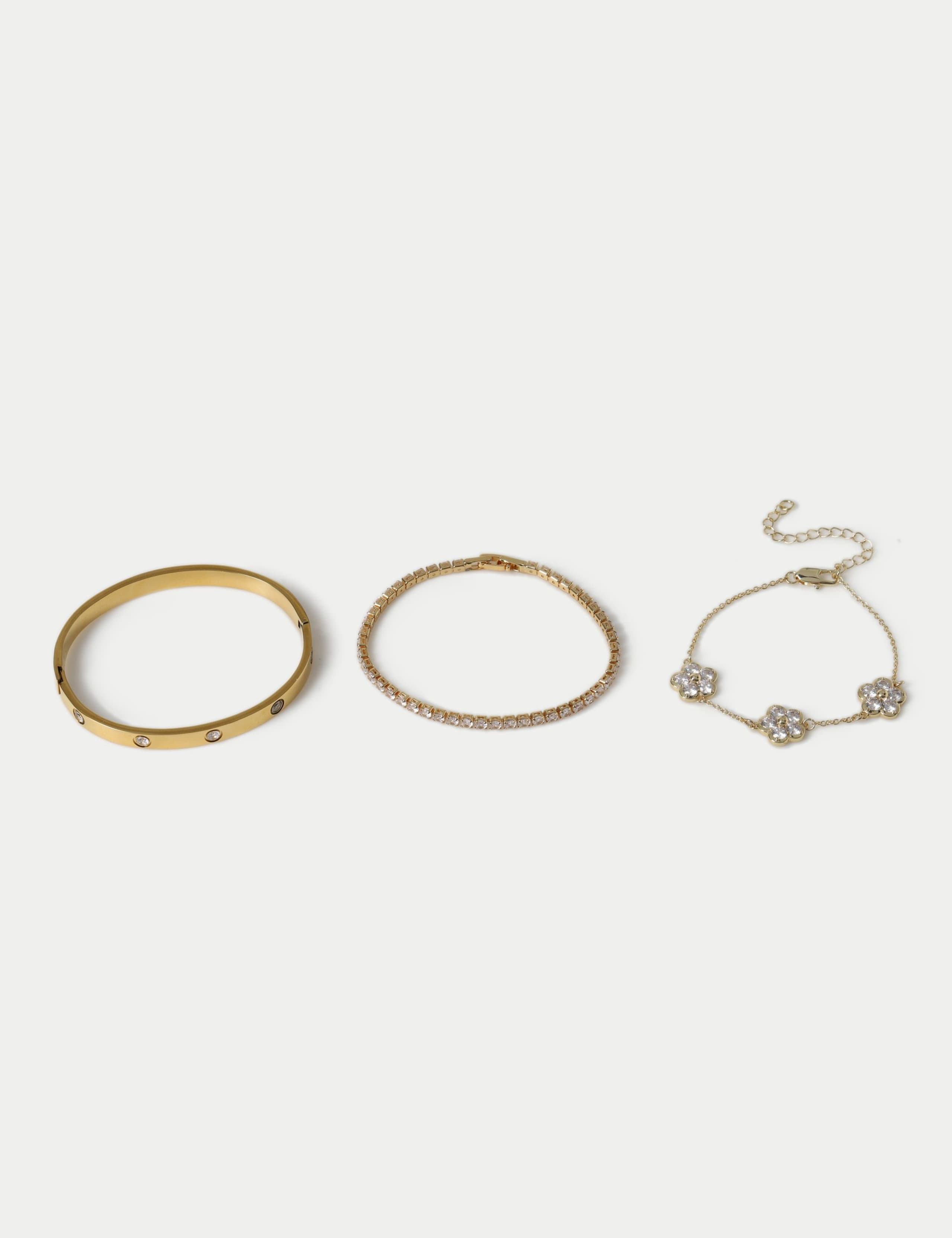 Cubic Zirconia Multi Pack Bracelets 3 of 4