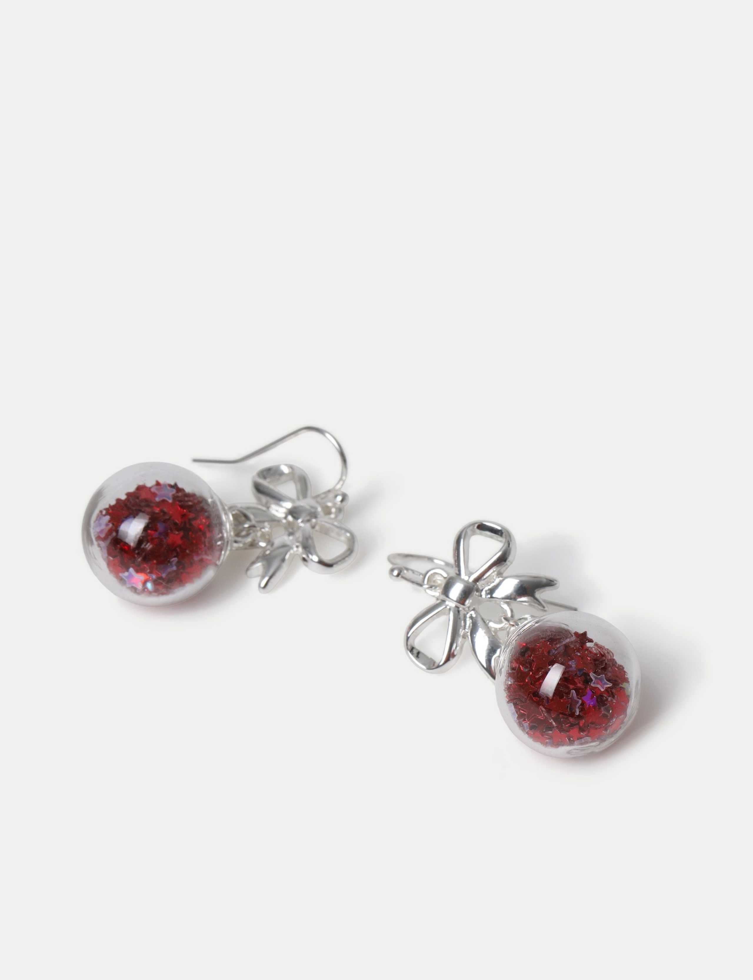 Shaker Bauble Christmas Earrings 2 of 2