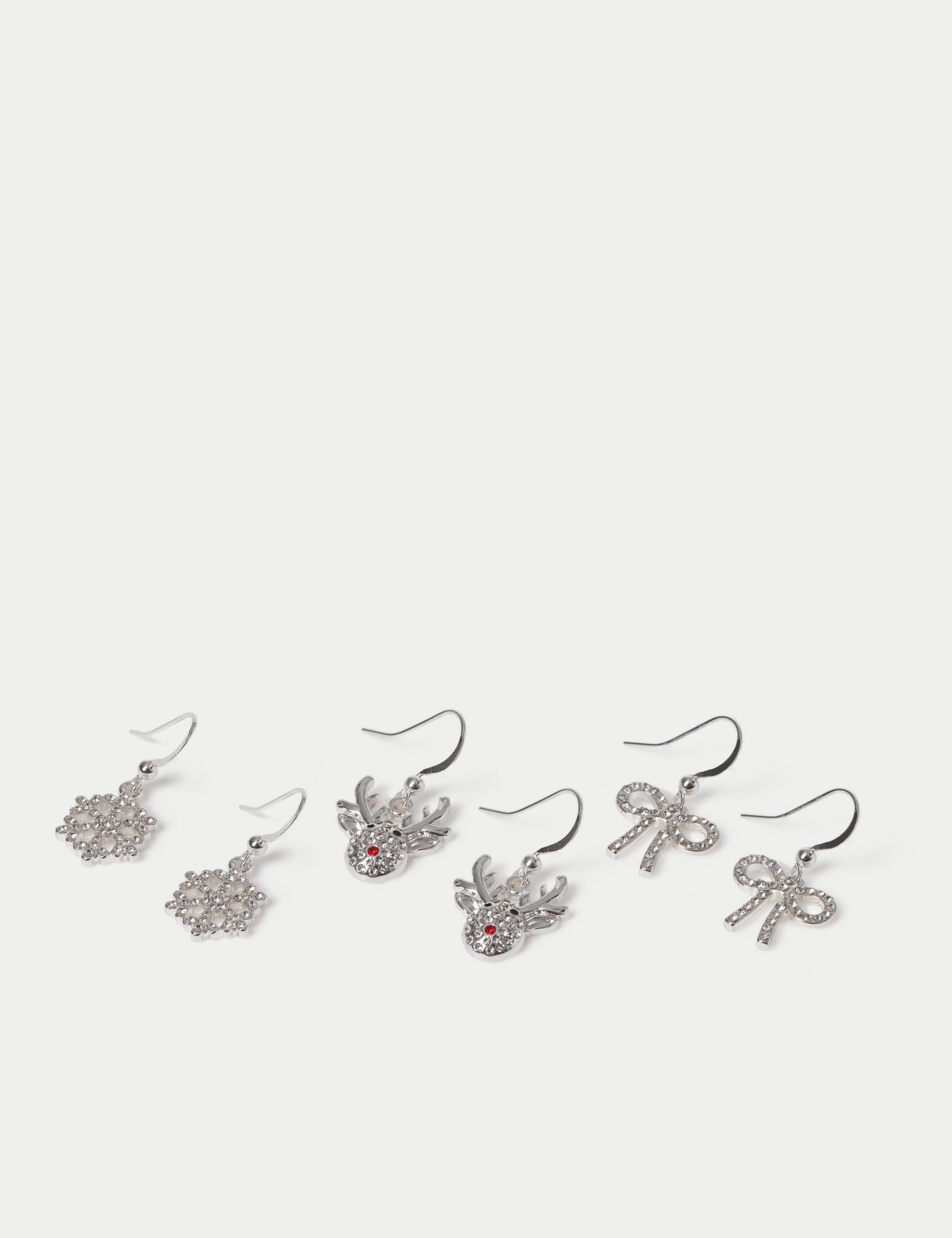 Reindeer Christmas Earring Pack 2 of 2