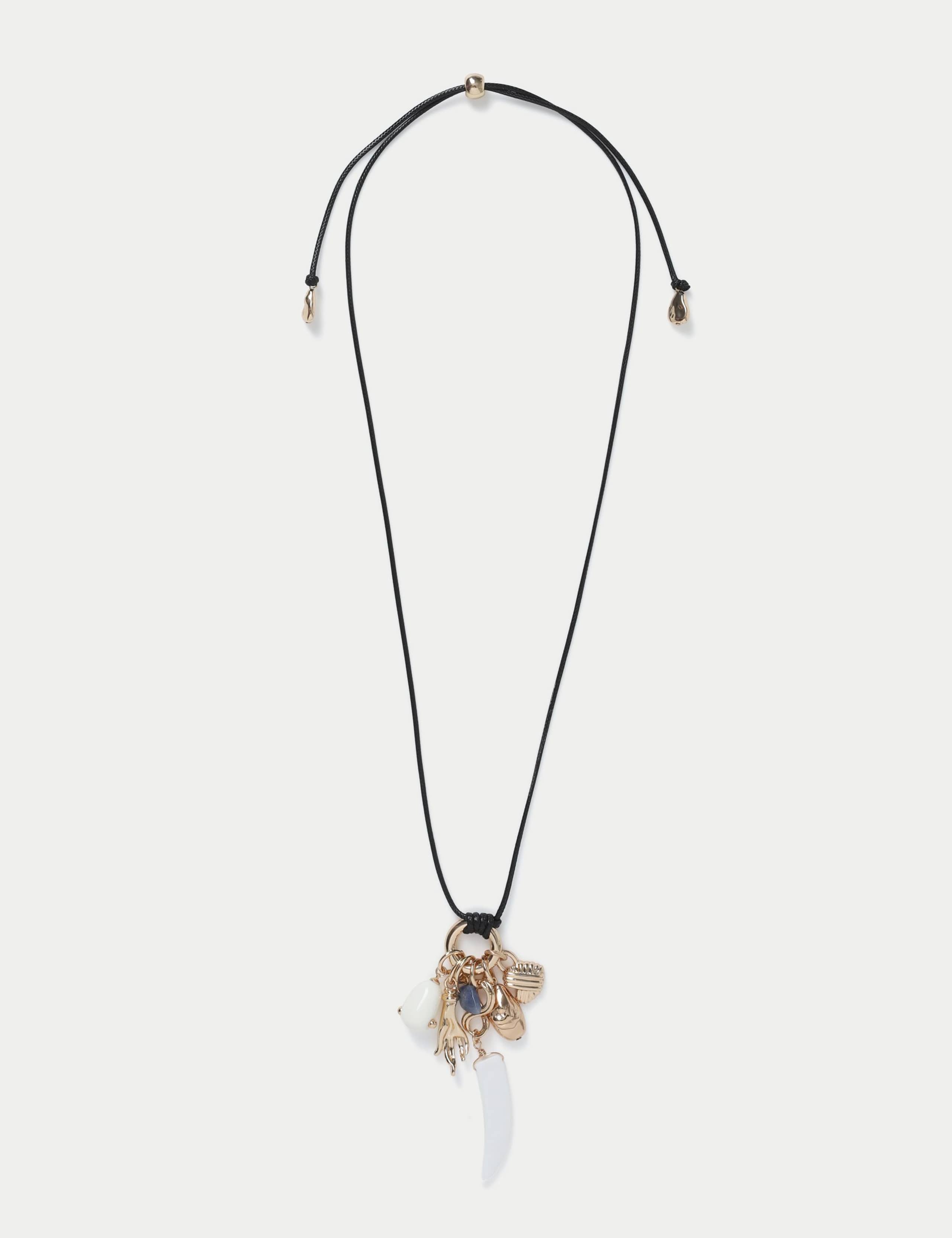 Tusk Cluster Pendant Necklace 1 of 2