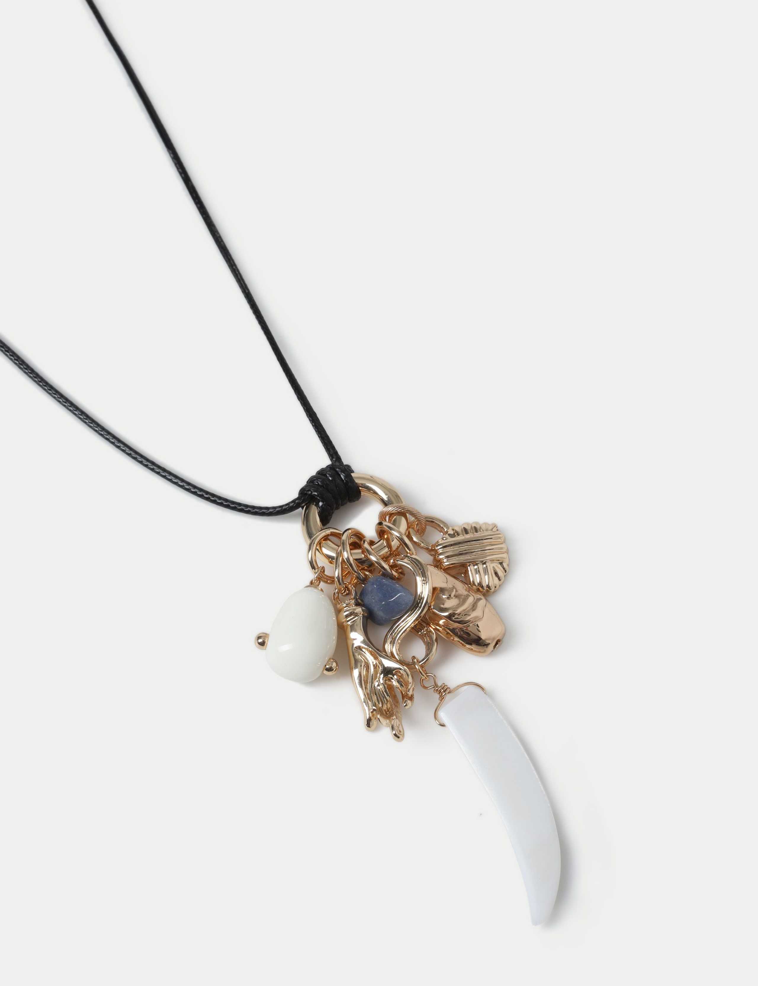 Tusk Cluster Pendant Necklace 2 of 2