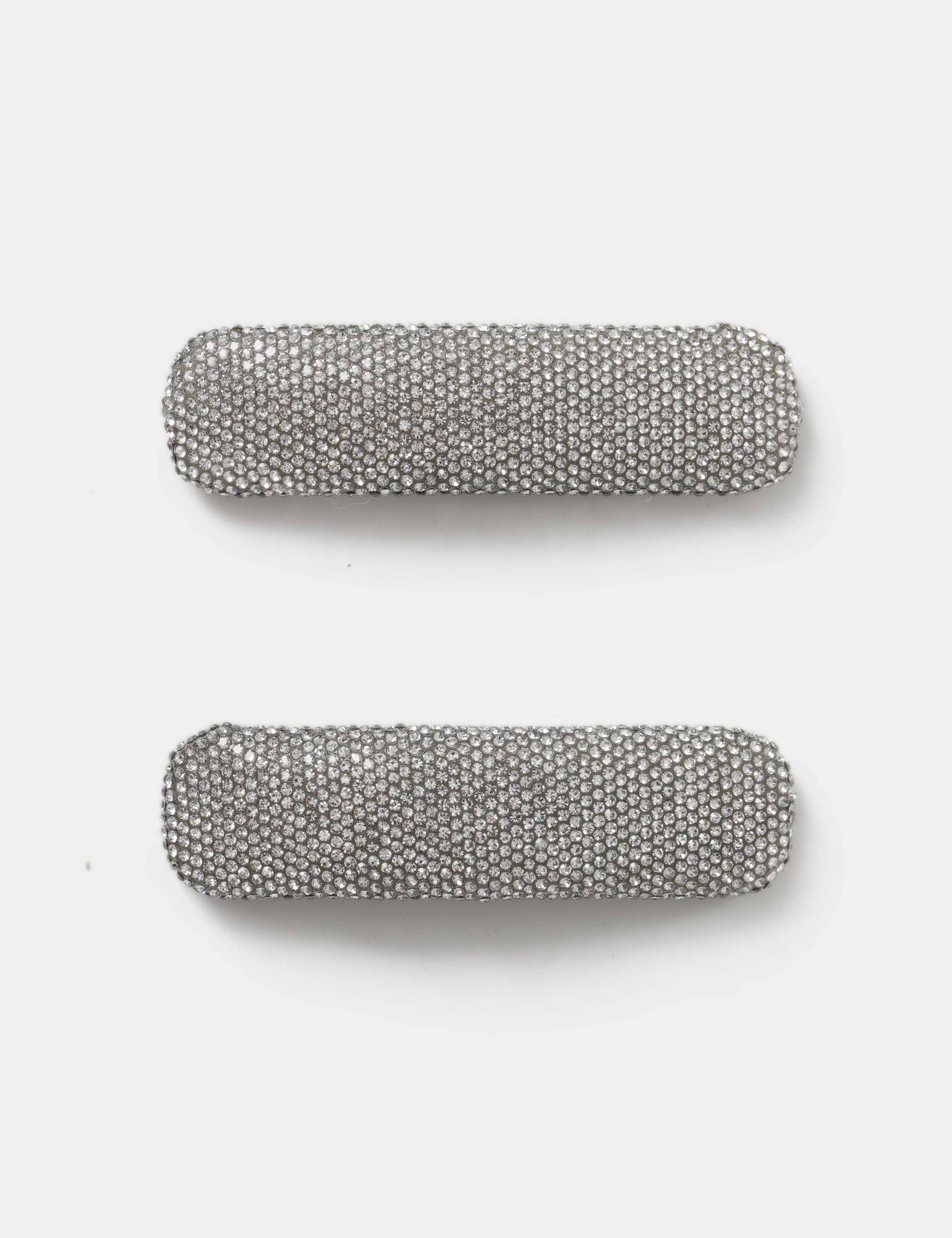 2 Pack Embellished Hair Clips 1 of 2