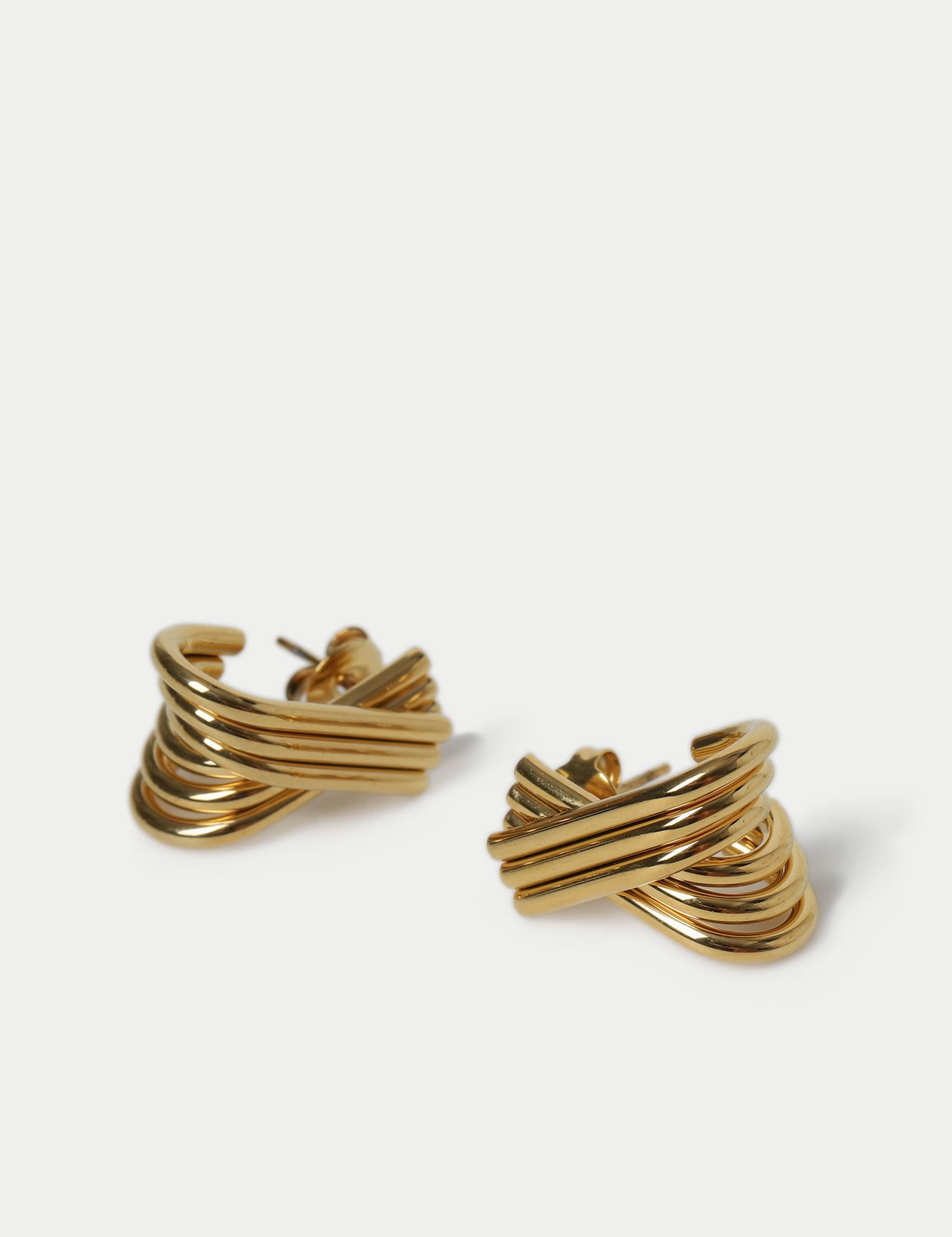 Autograph Ridge Cross Earring 2 of 2