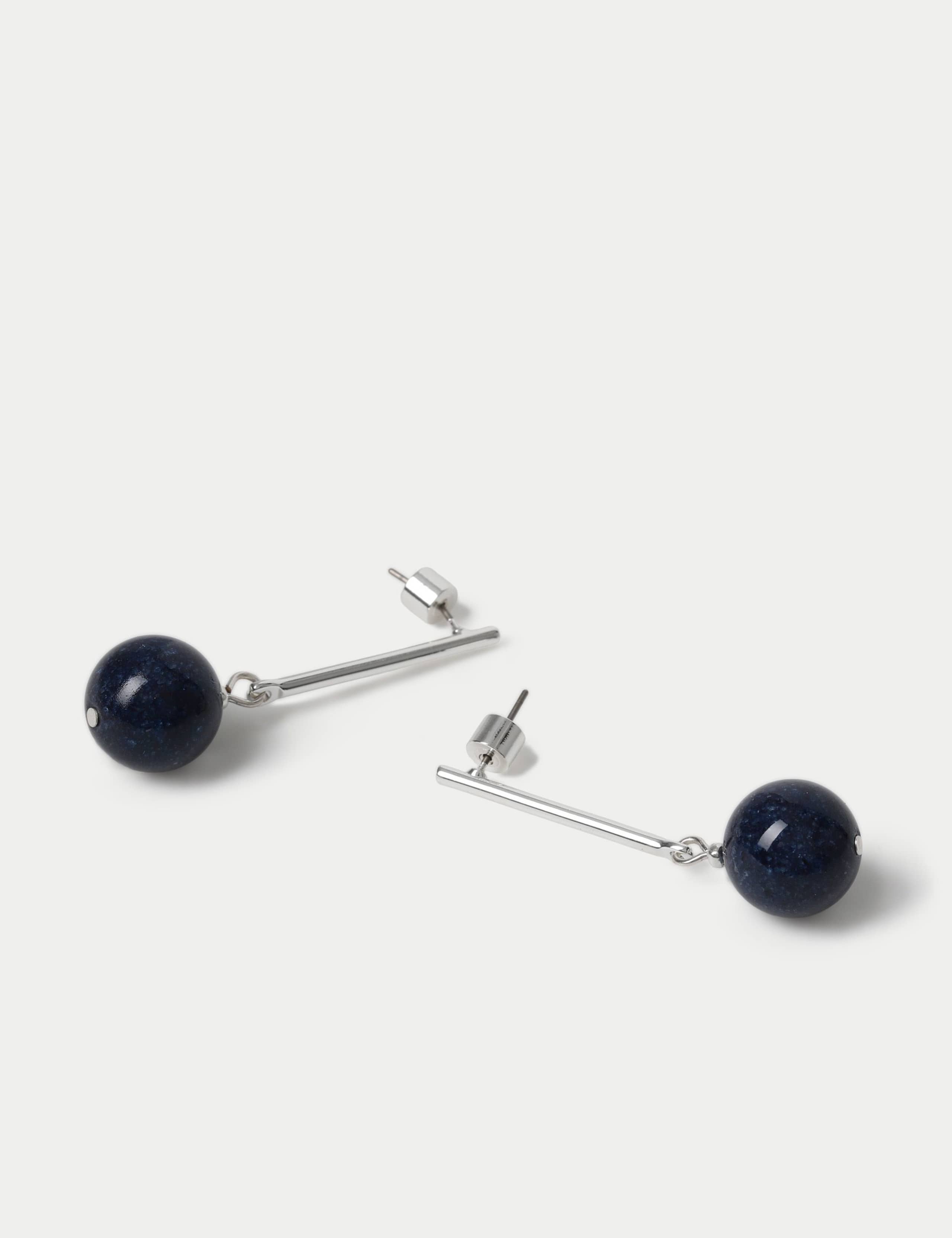 Natural Stone Stick Drop Earrings 2 of 2