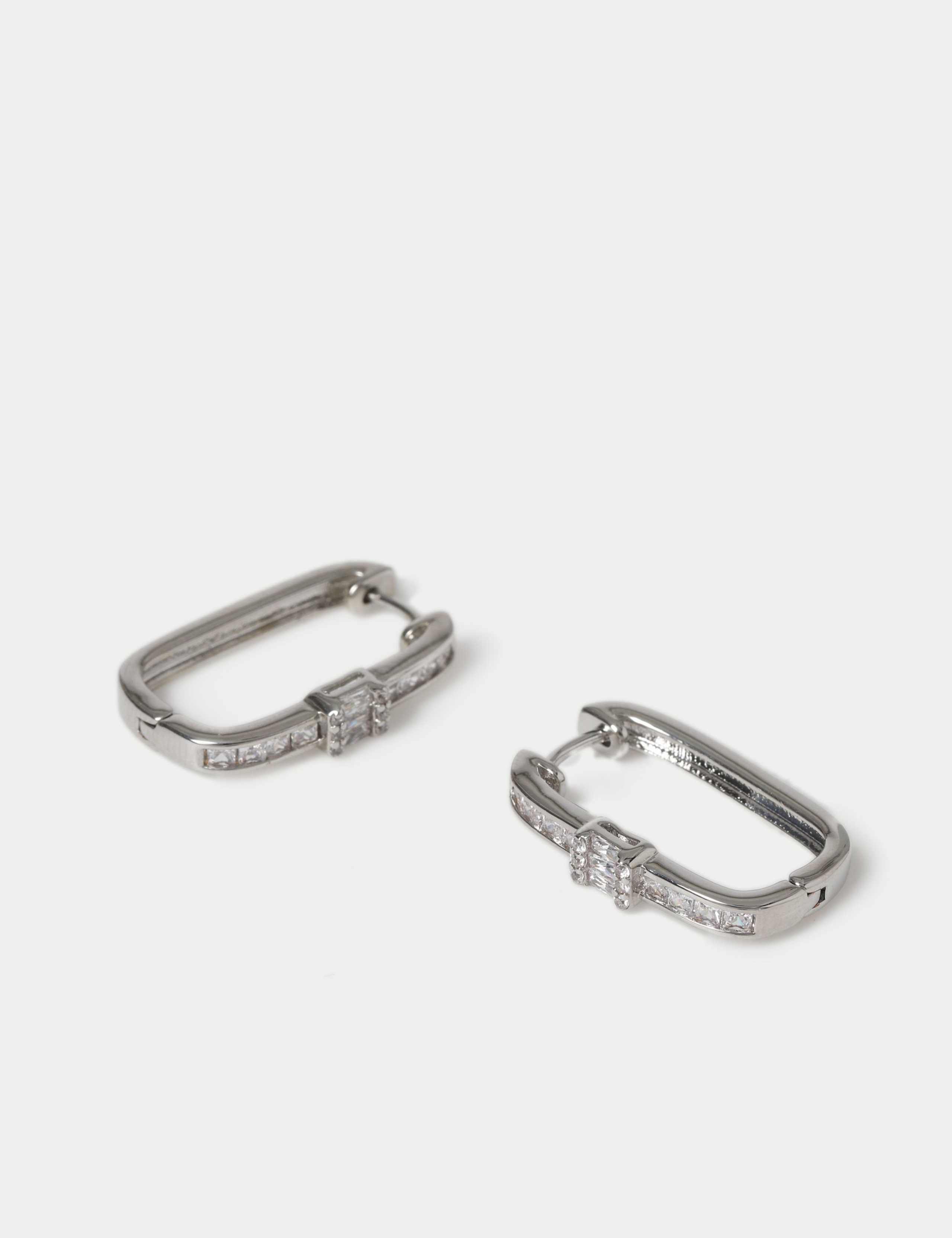 Per Una Cubic Zirconia Hoop Earrings 2 of 2