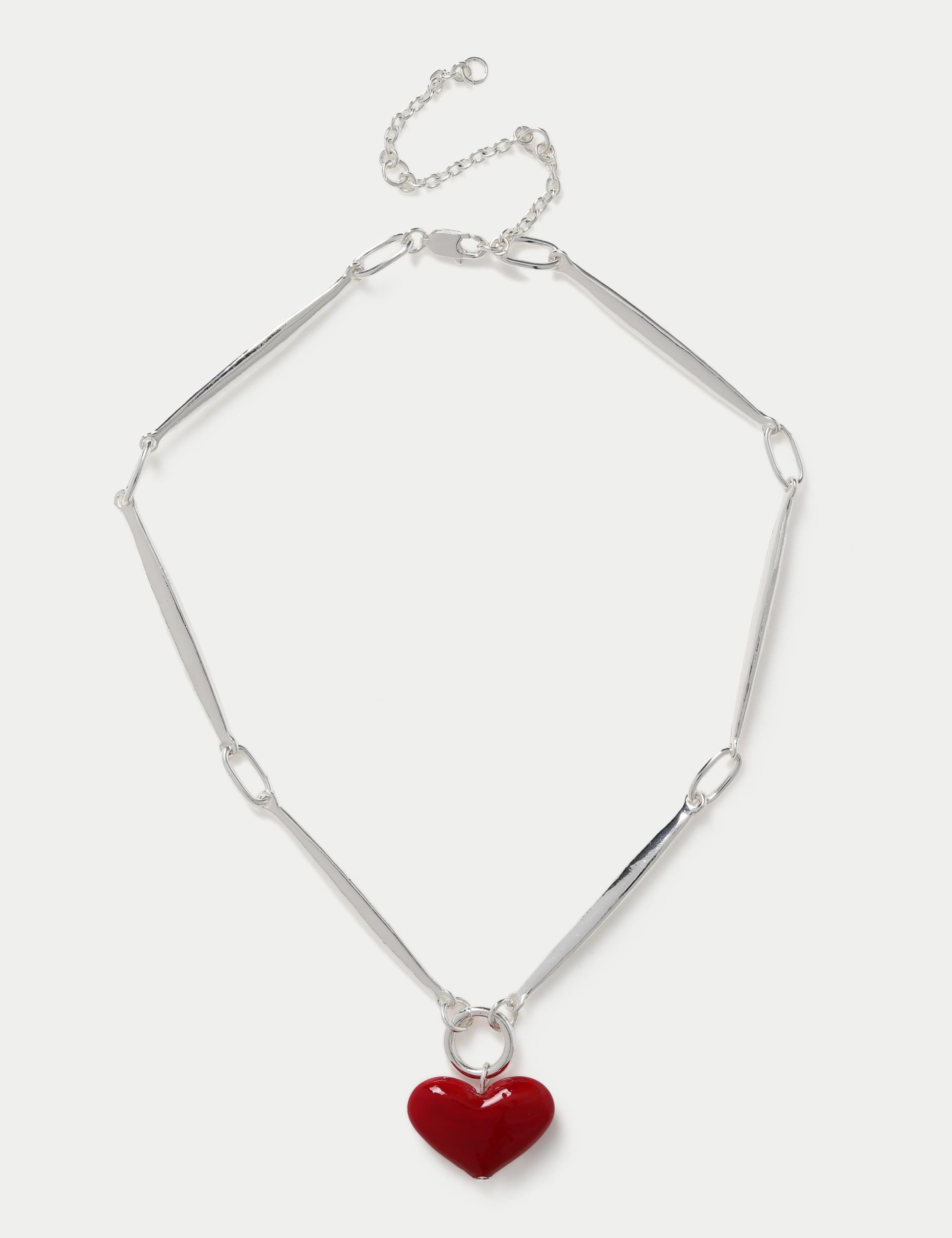 Heart Pendant Necklace 1 of 2